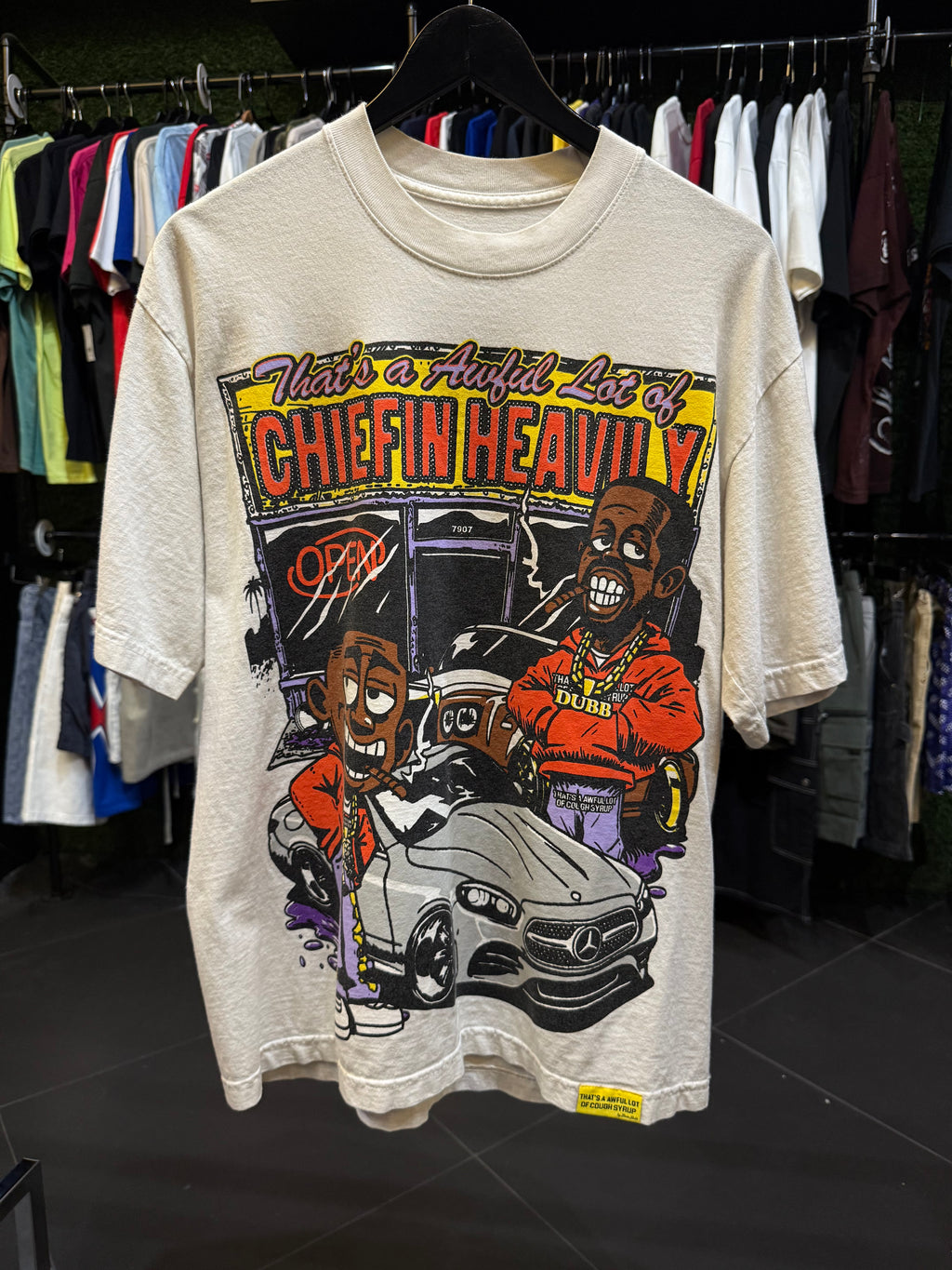 Awful lotta chiefin heavily