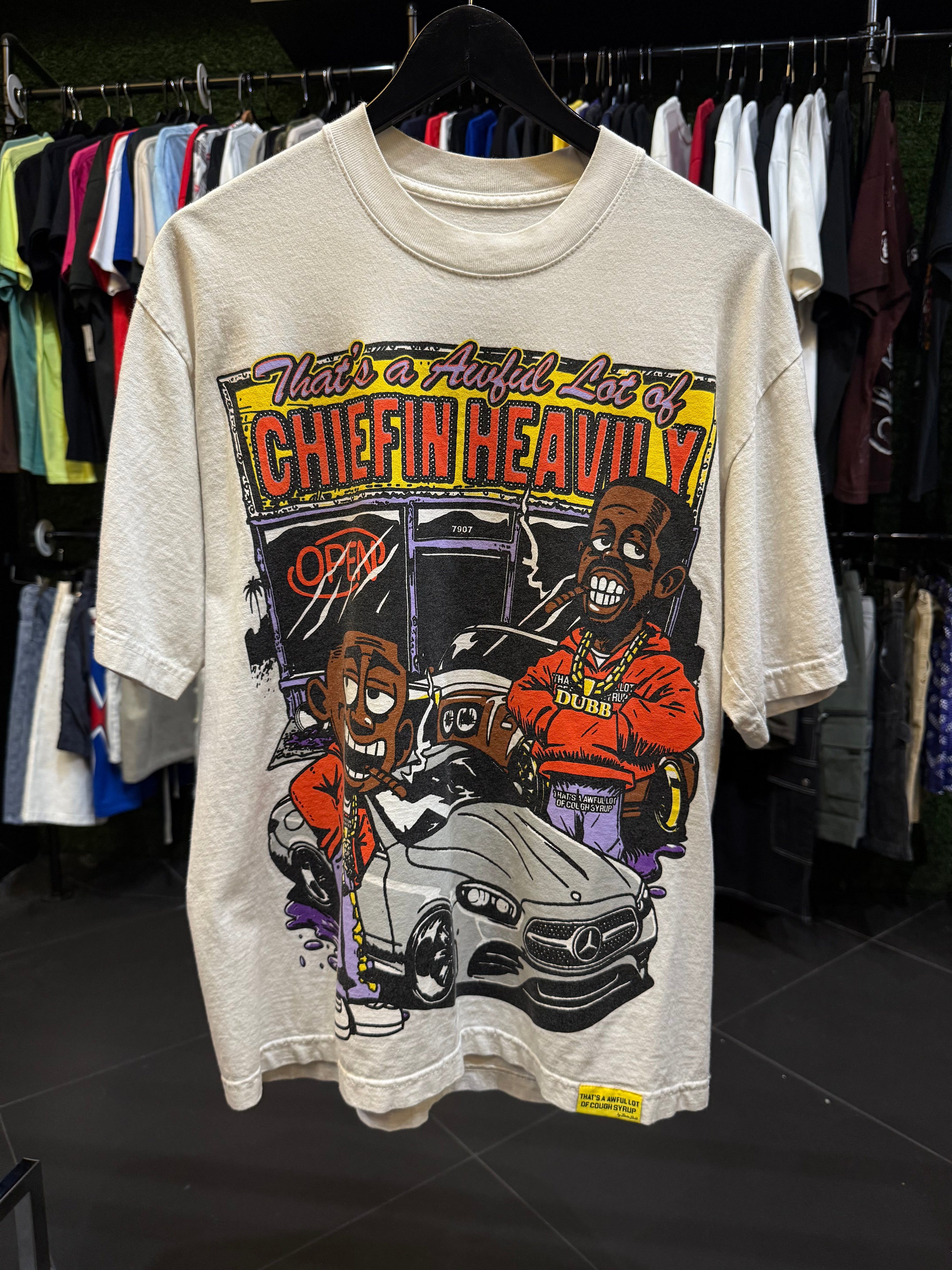 Awful lotta chiefin heavily