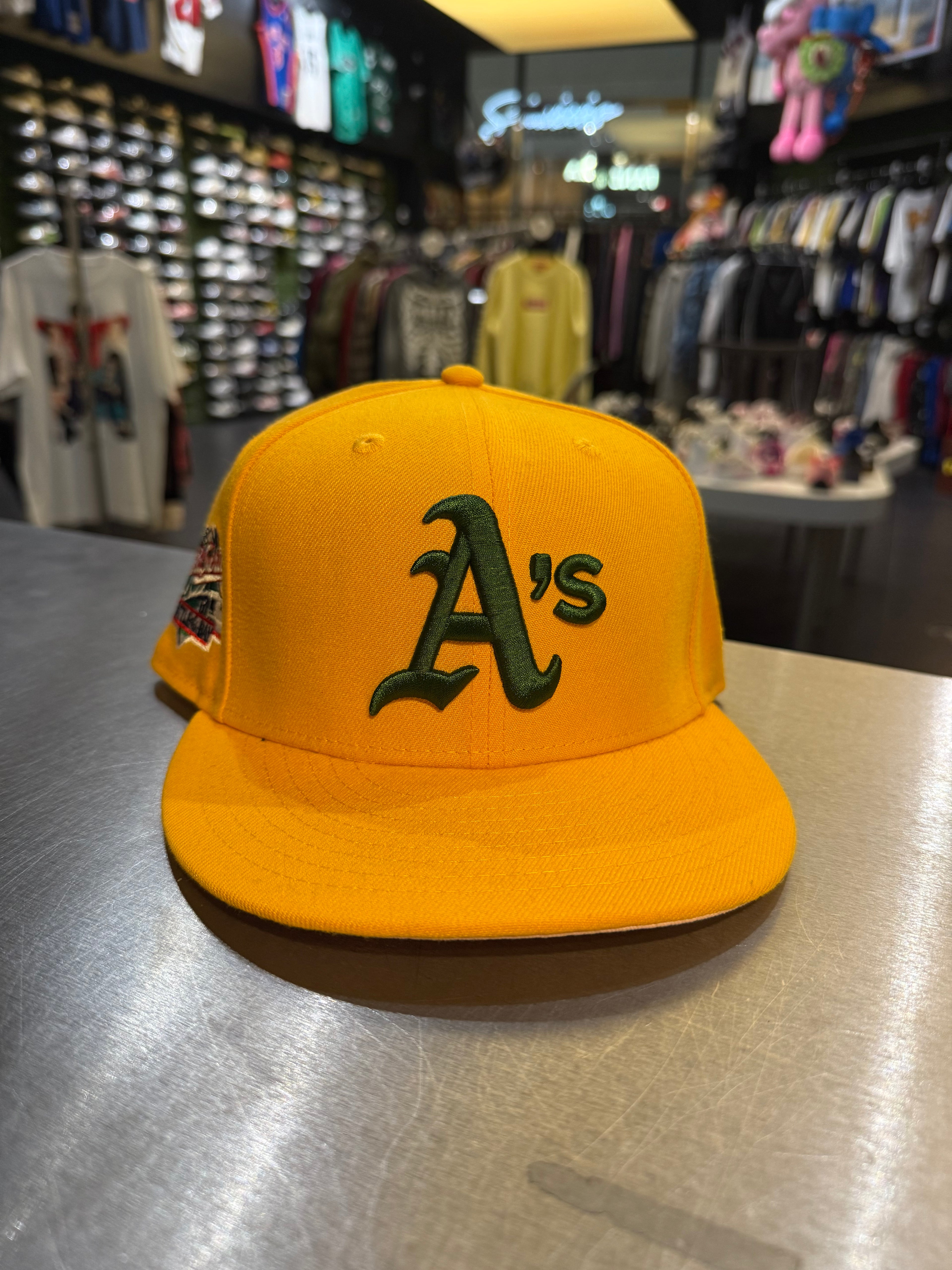 Yellow A’s fitted