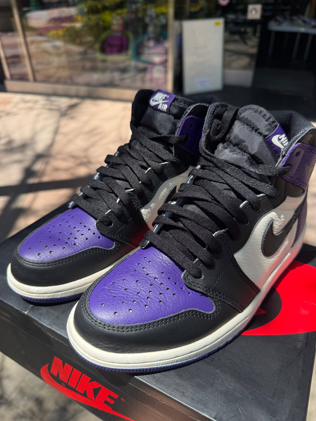 Jordan 1 court purple