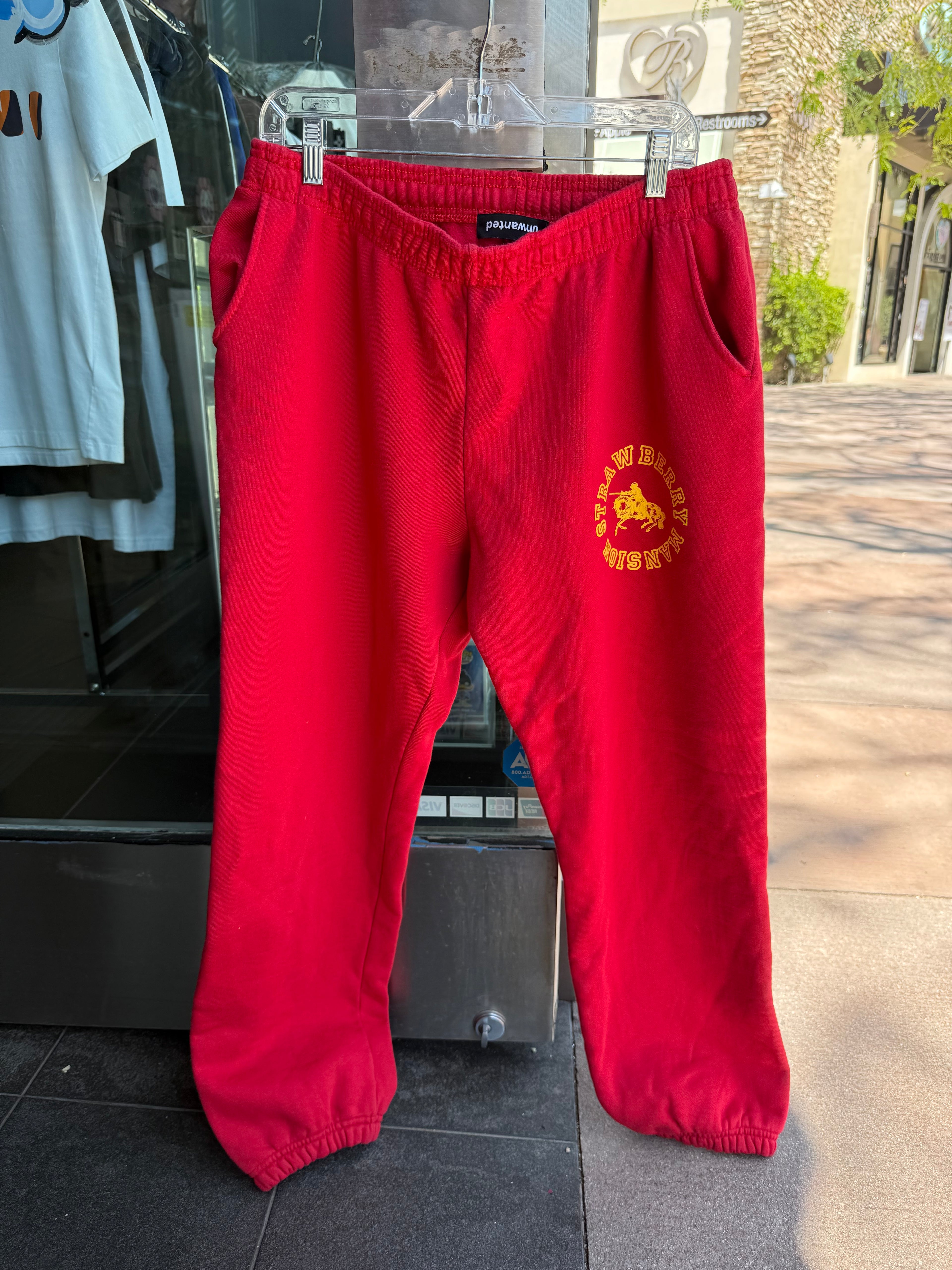 Red strawberry Maison sweats
