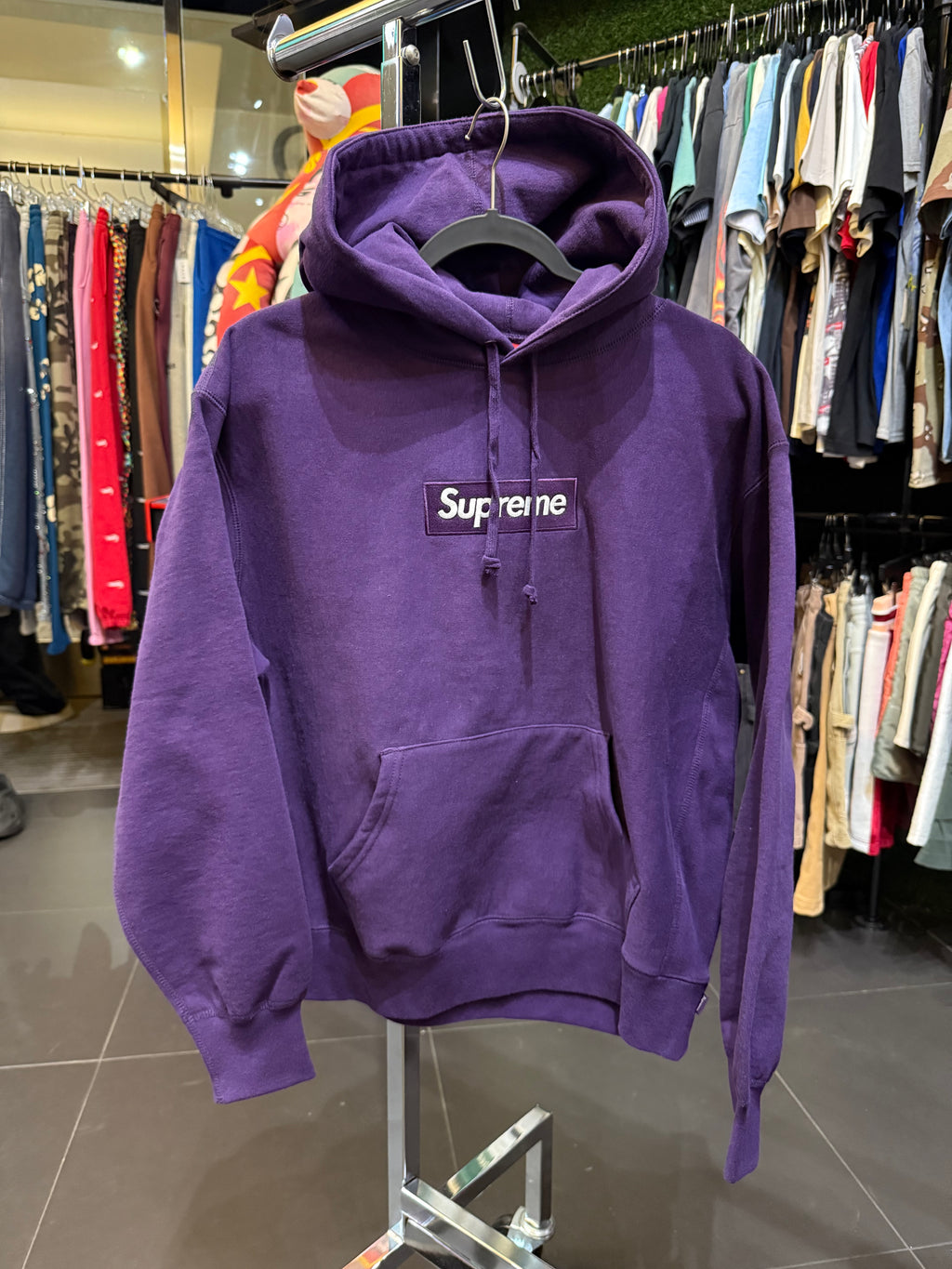 Supreme box logo pull over