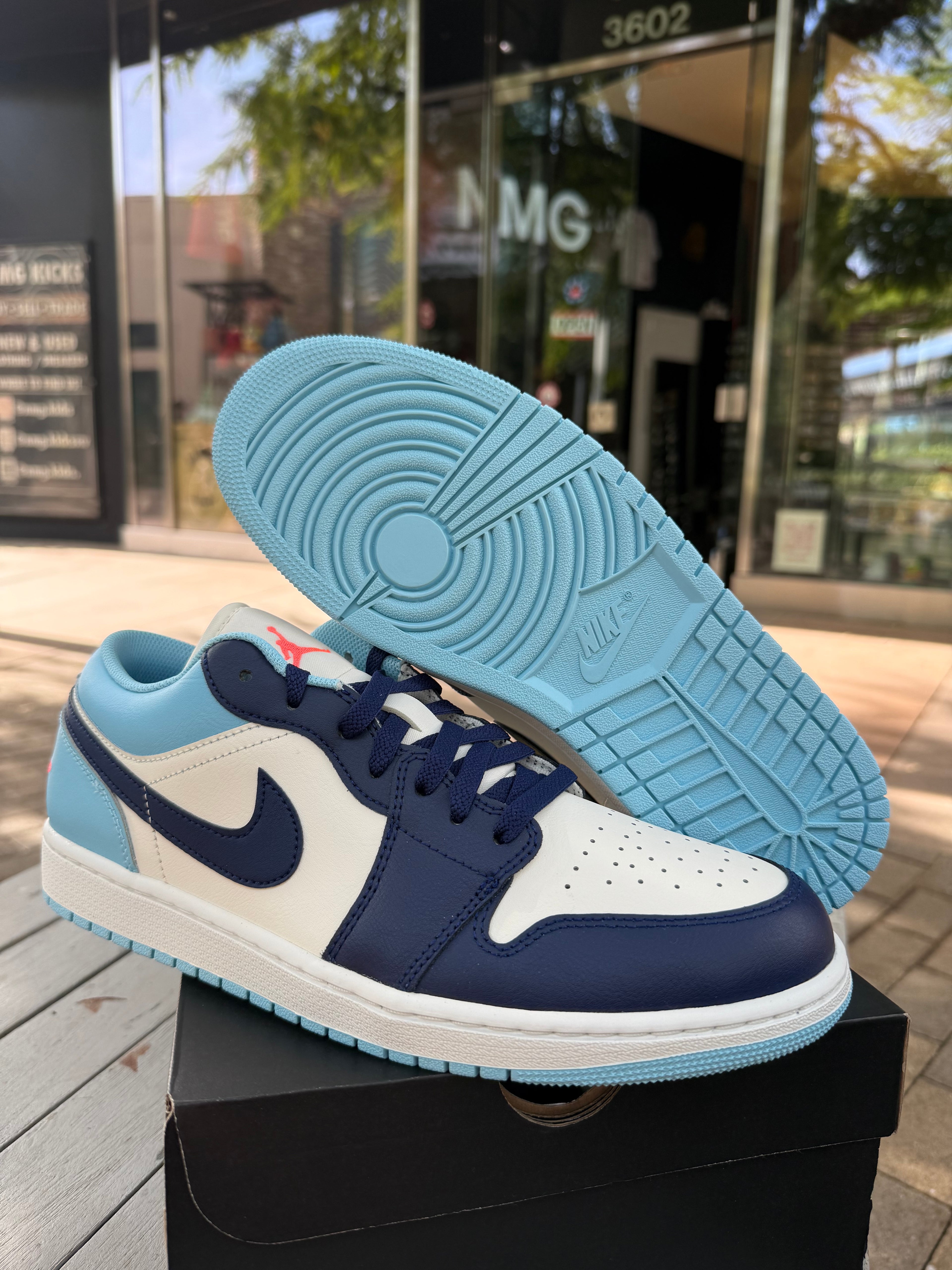 Jordan 1 low sail blue