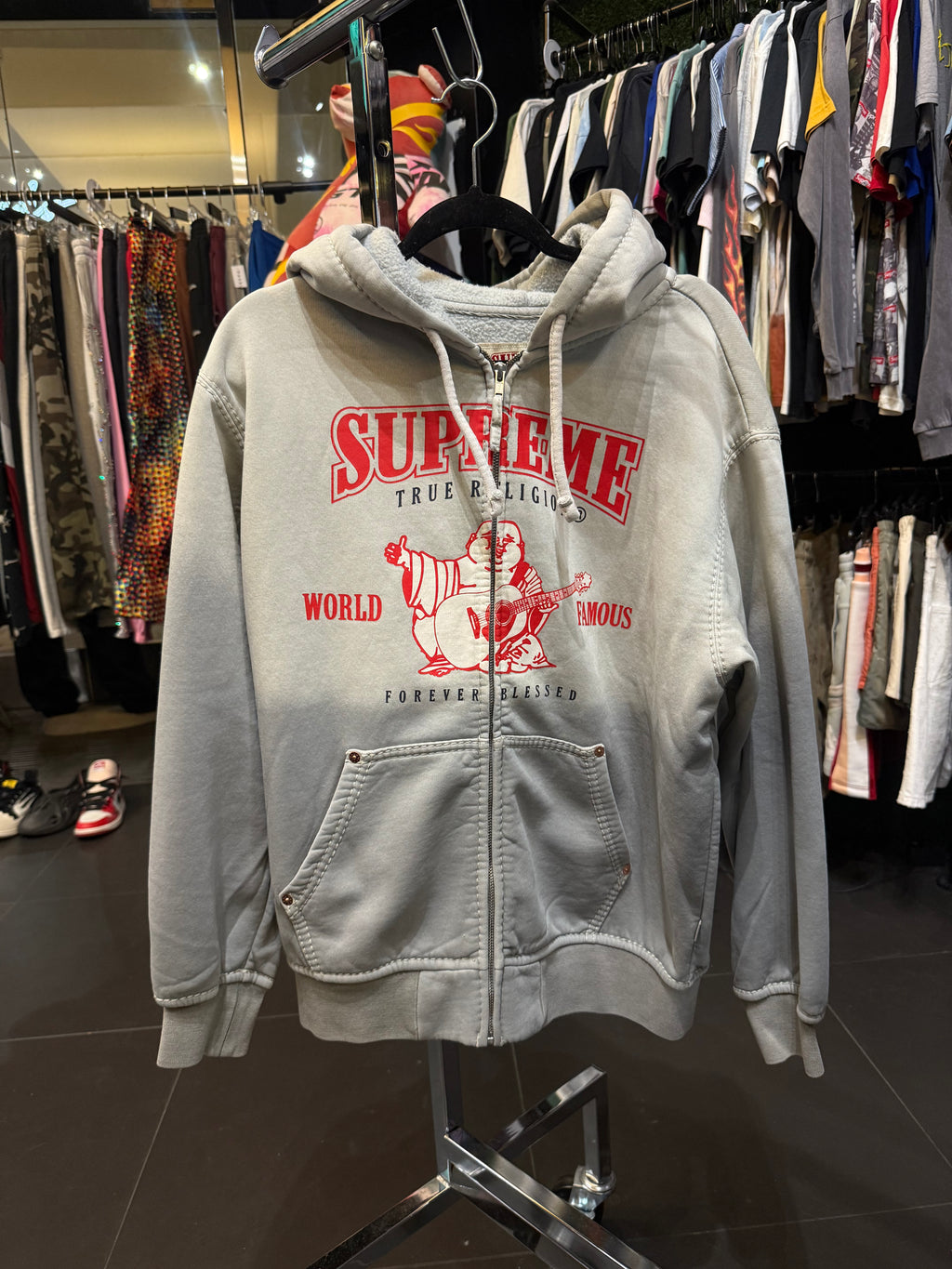 Supreme true religion zip up