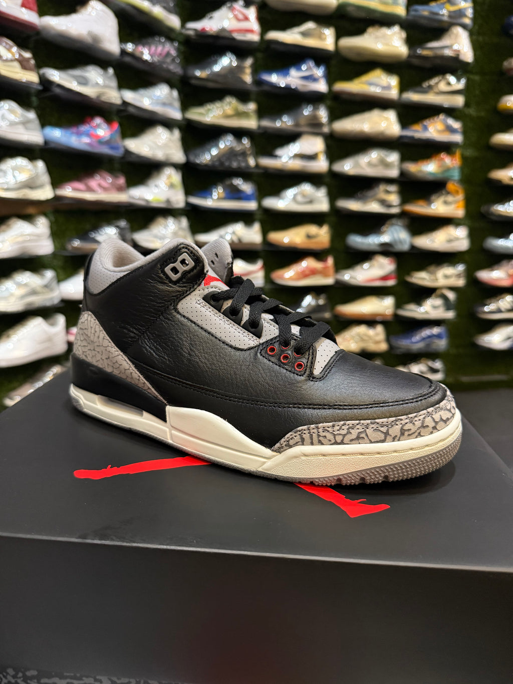 Jordan 3 Black cement