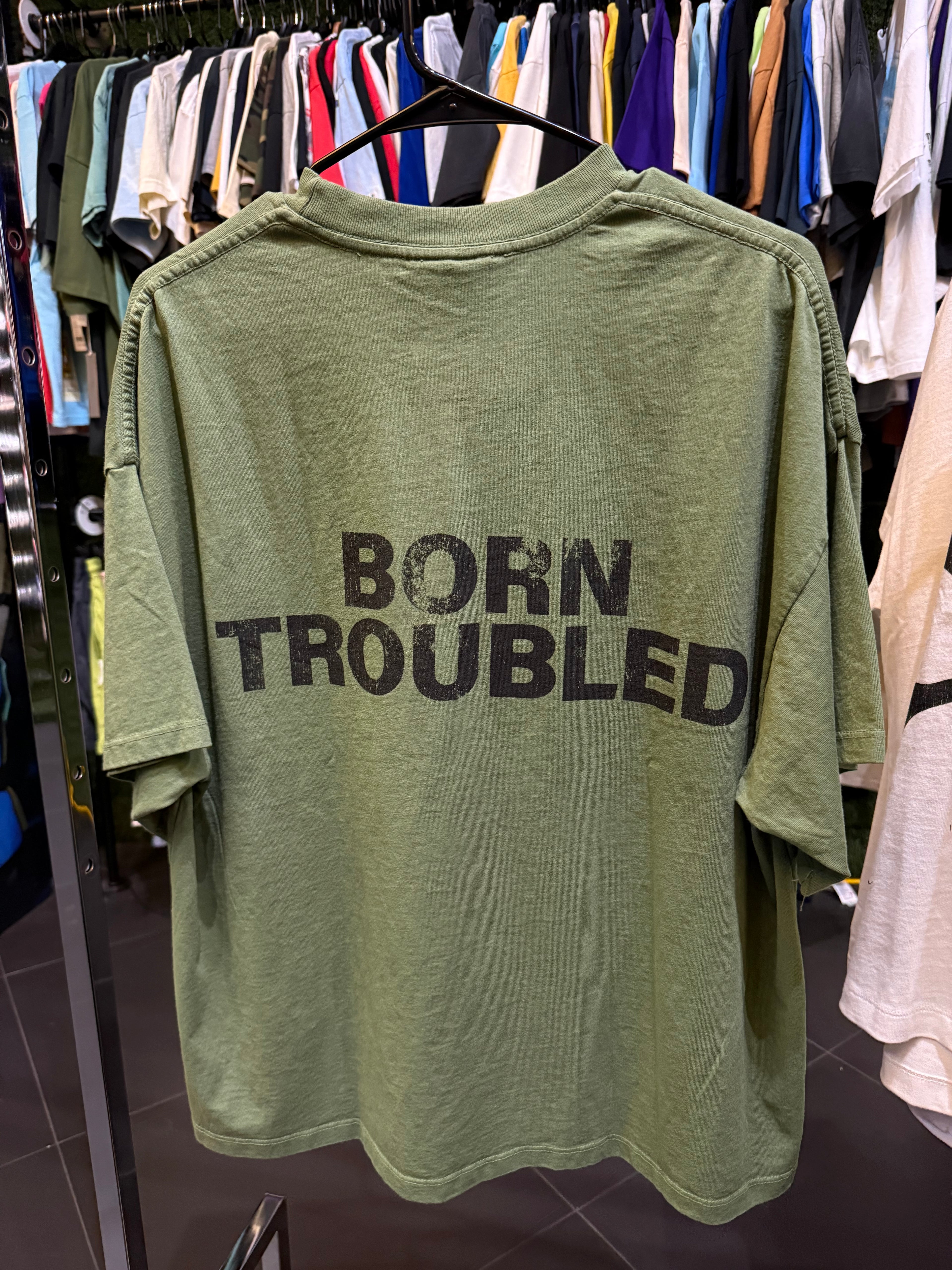 Troubled humans tee