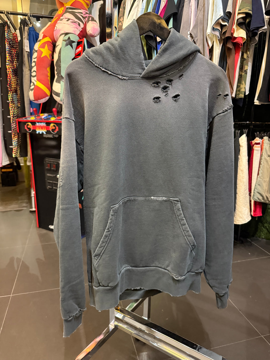 Warren lotus charcoal hoodie