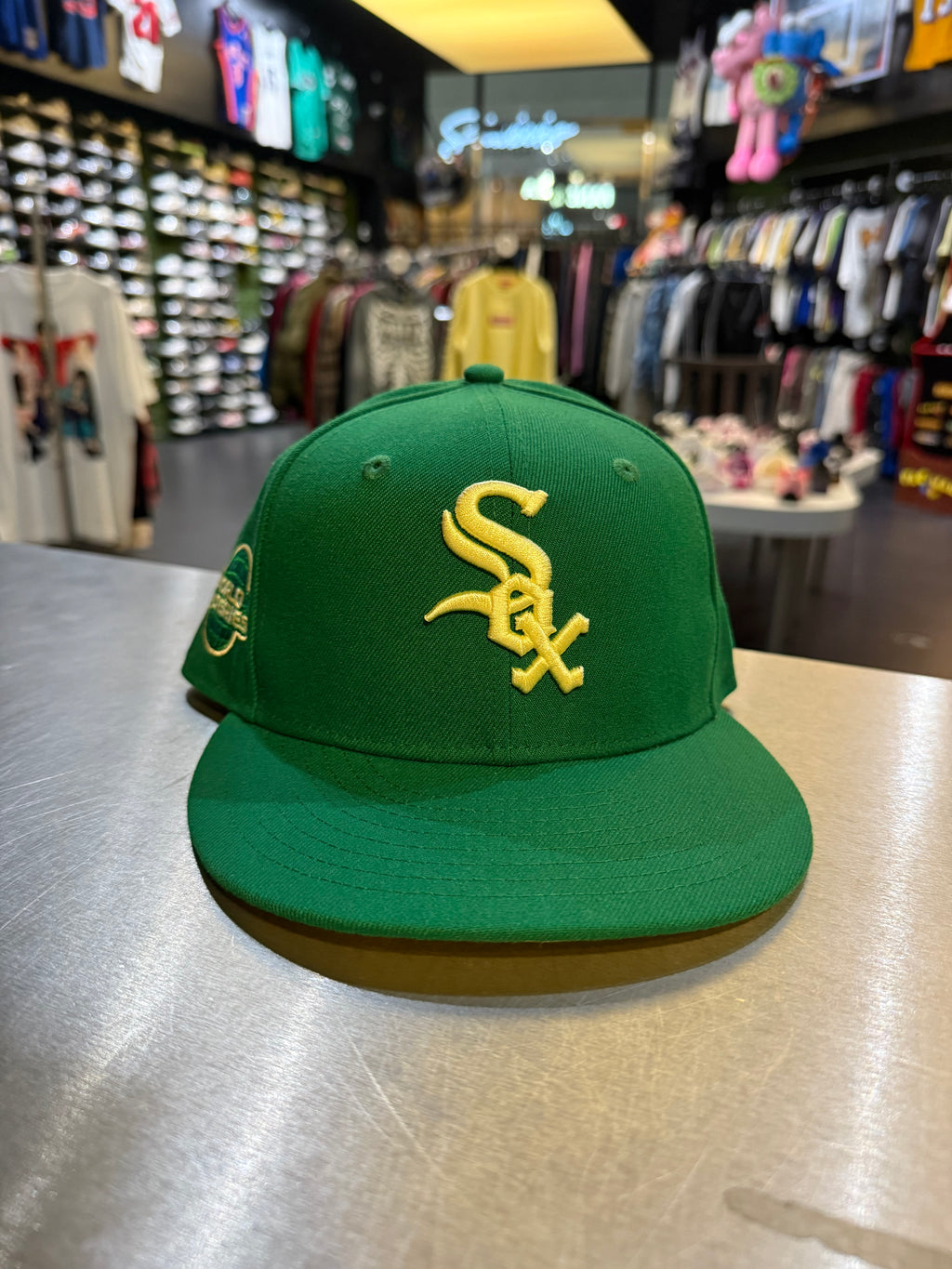 White Sox green fitted