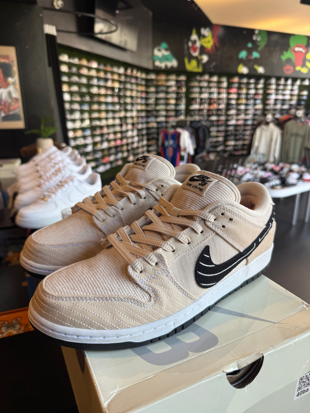 Dunk low albino & preto