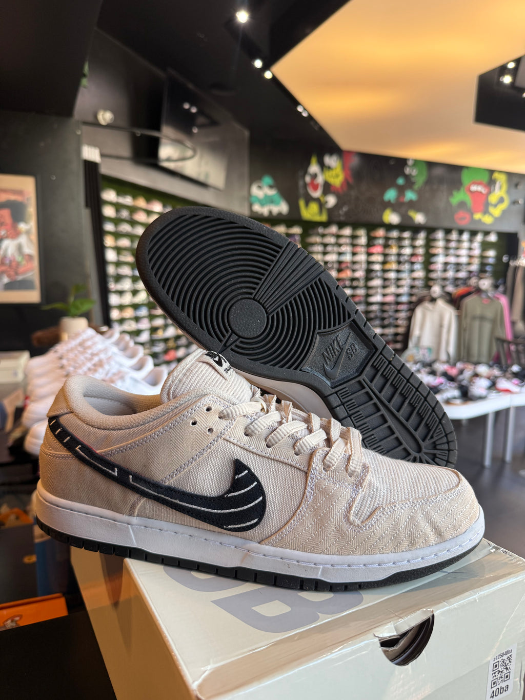 Dunk low albino & preto