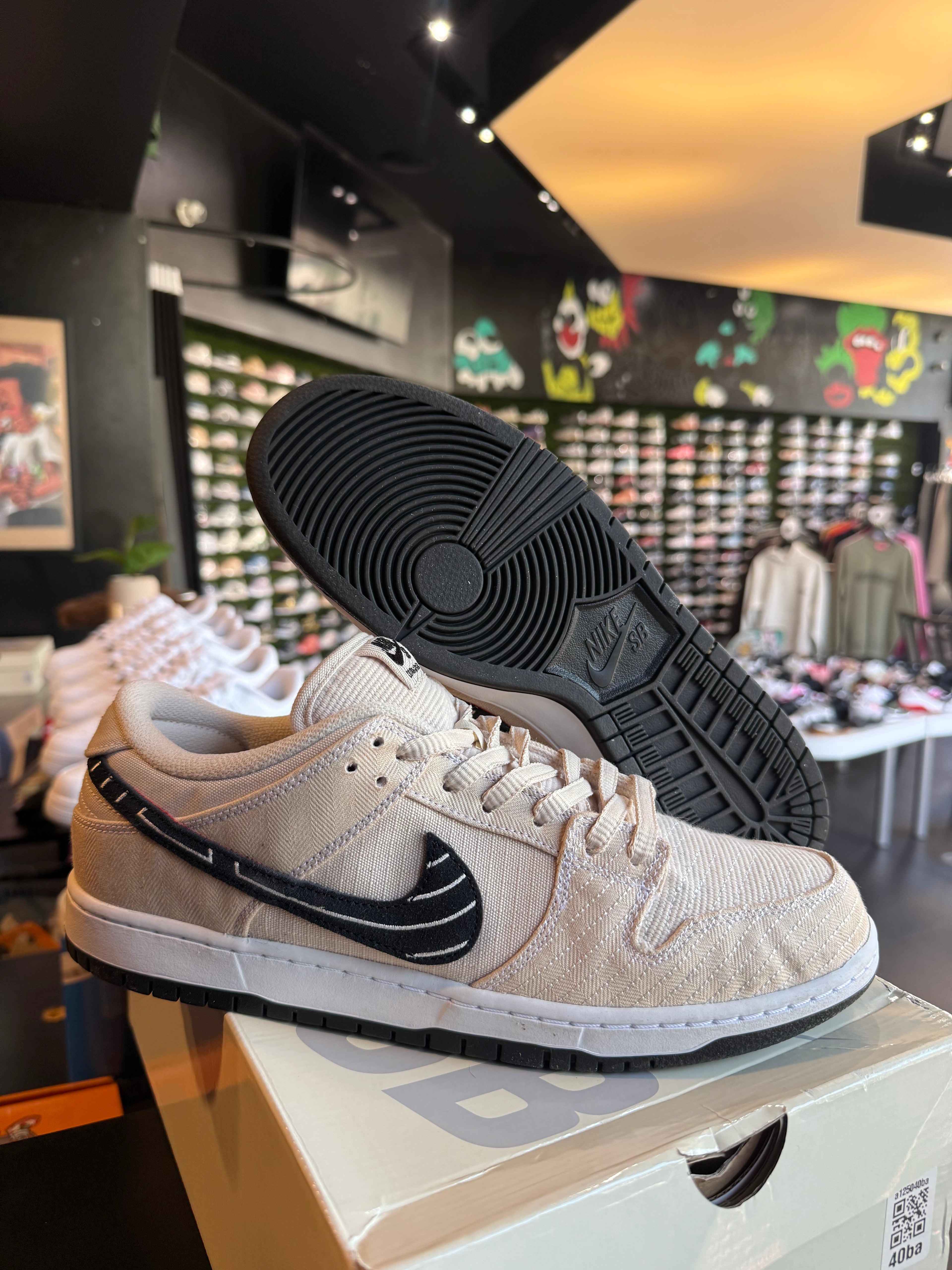 Dunk low albino & preto