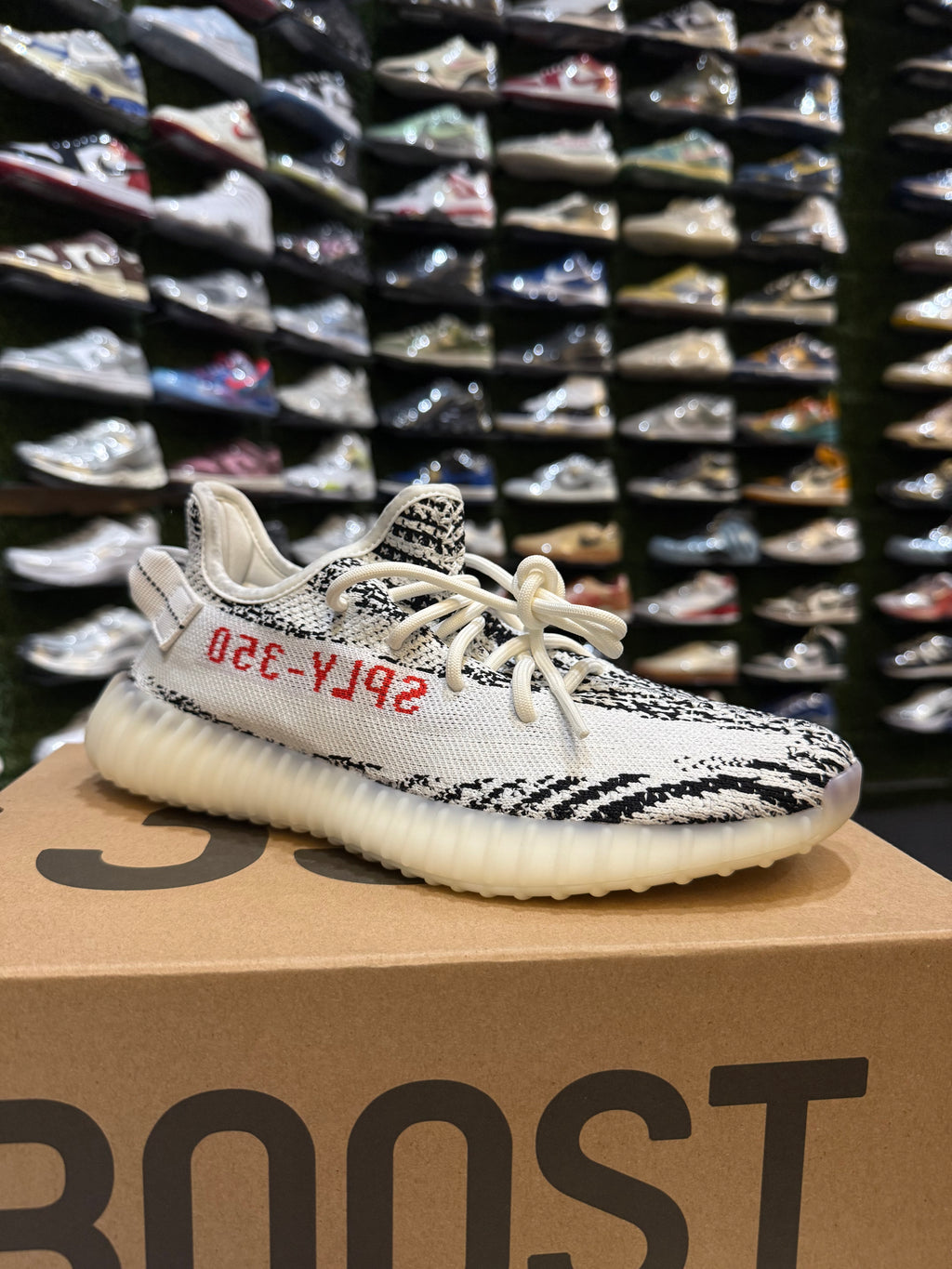 Yeezy 350 zebra