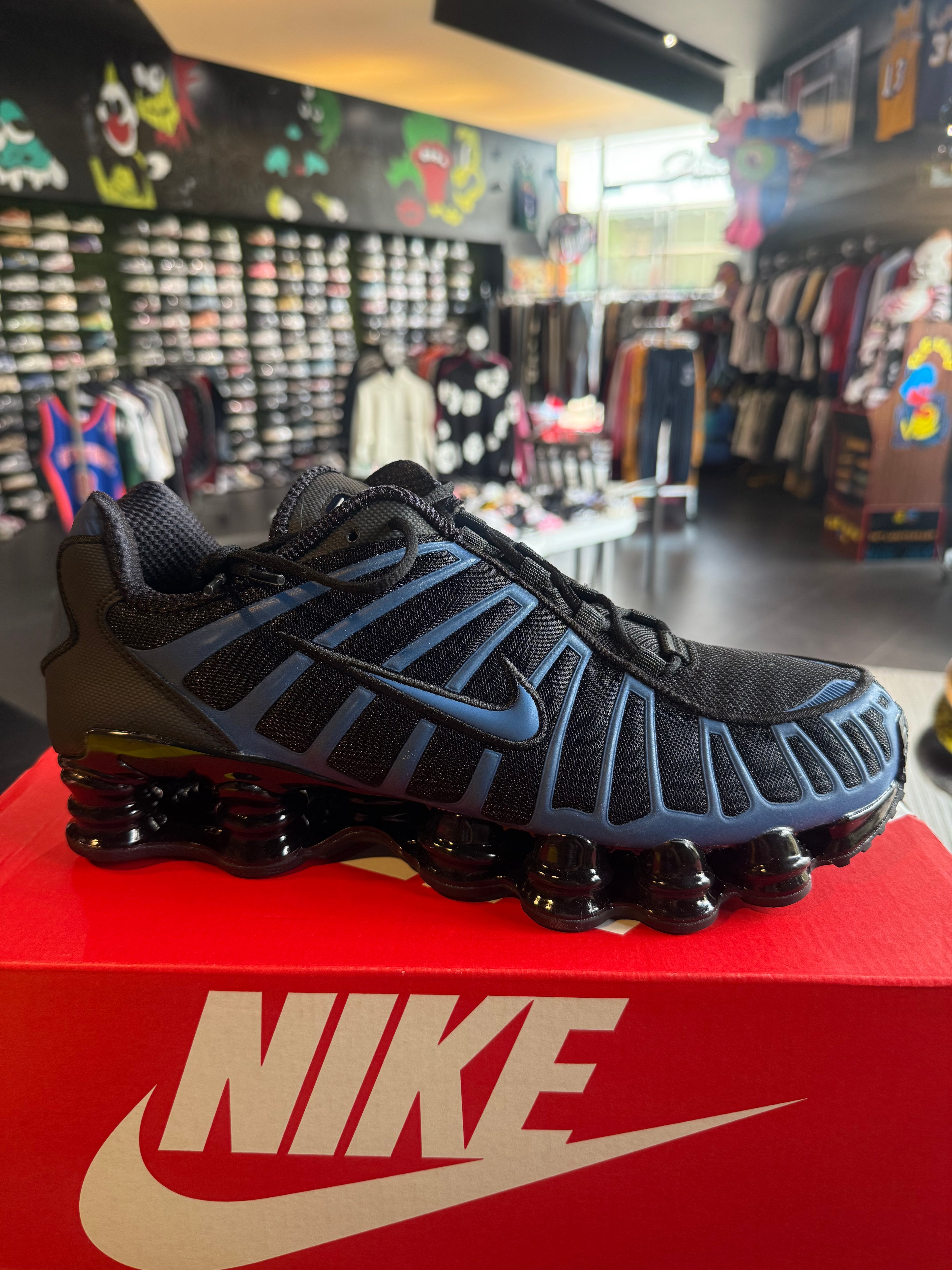 Nike shox ref court blue