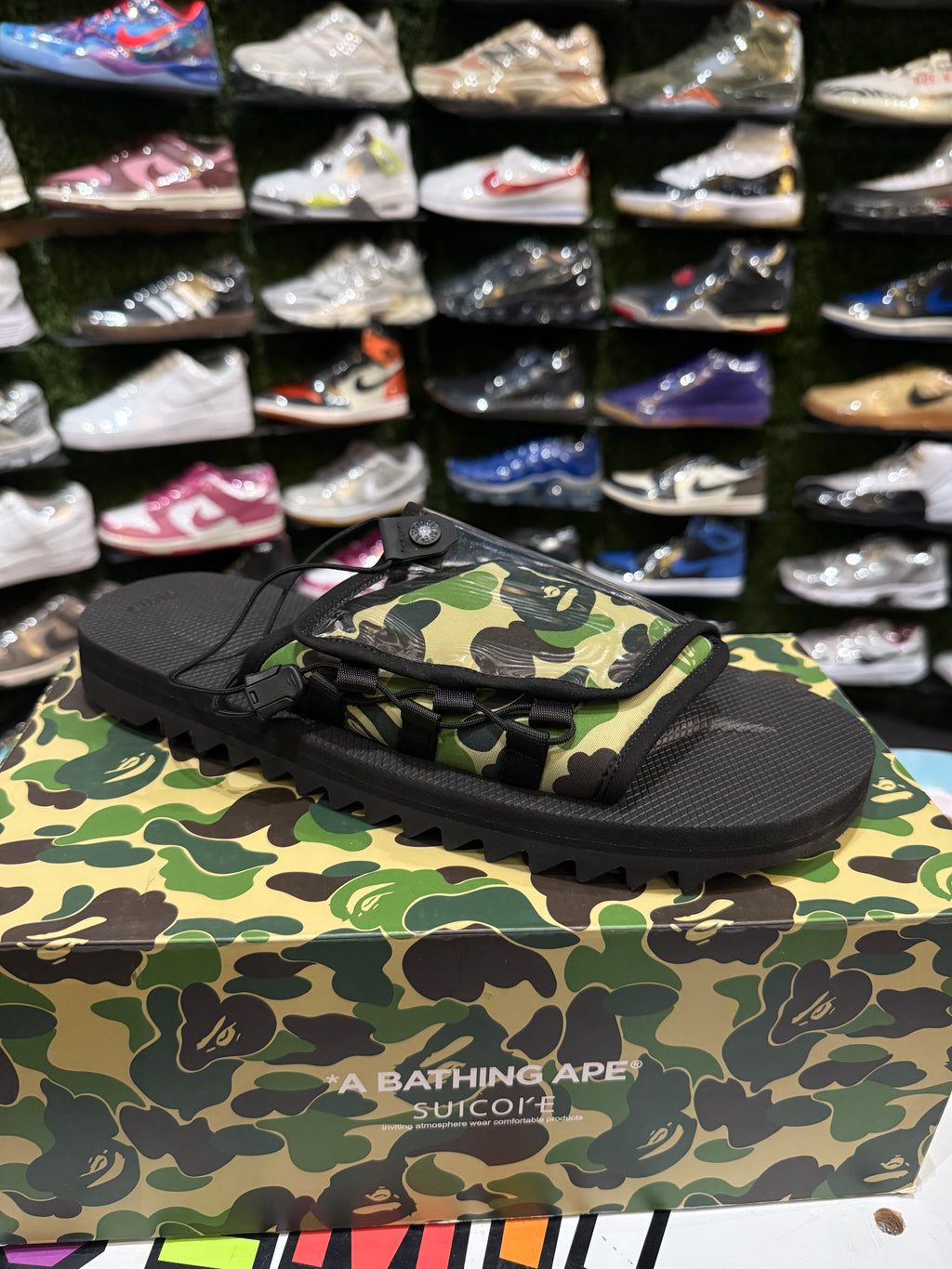 Bape suicoke slide