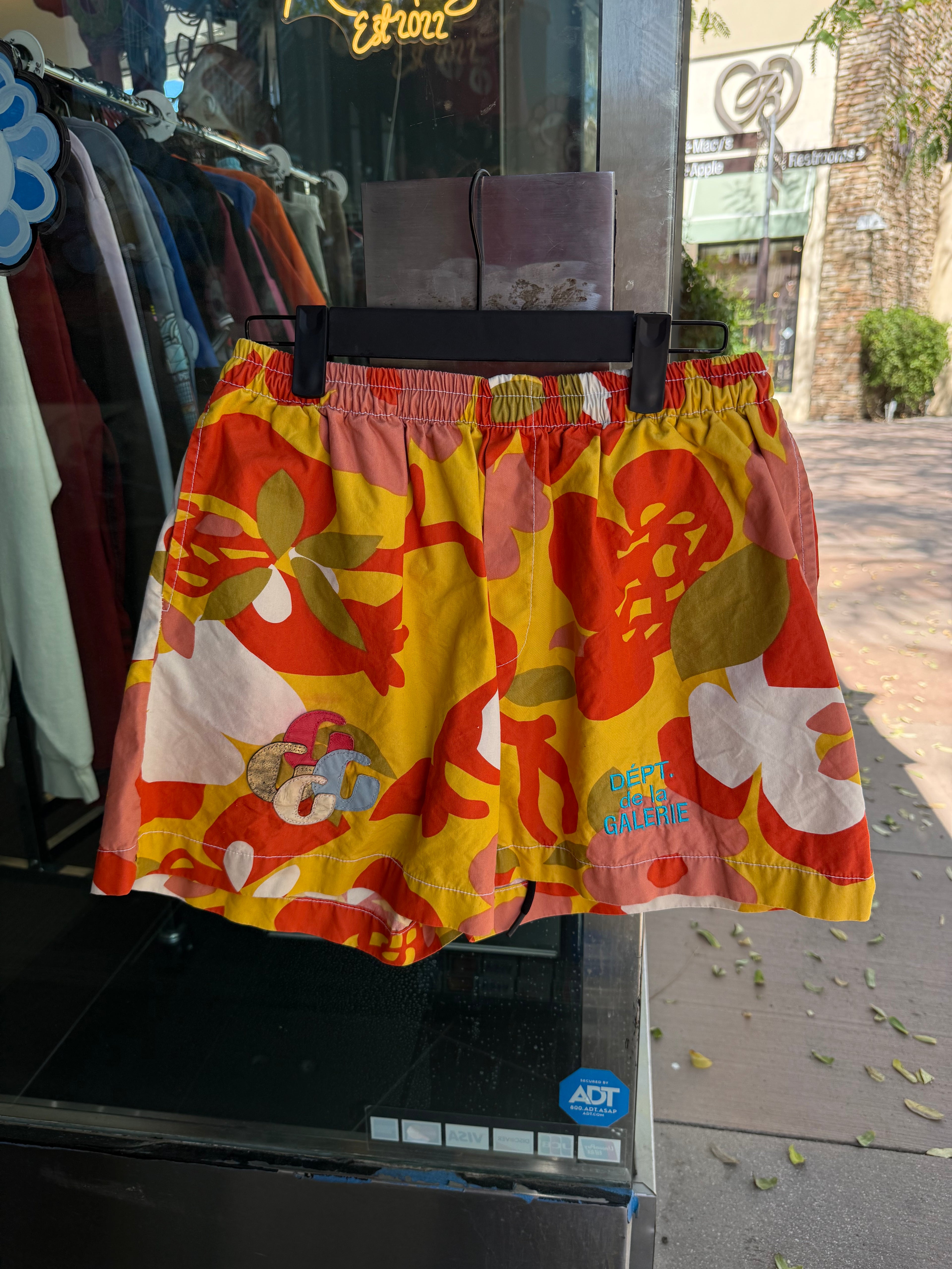 Gallery Dept Yellow & Orange Shorts