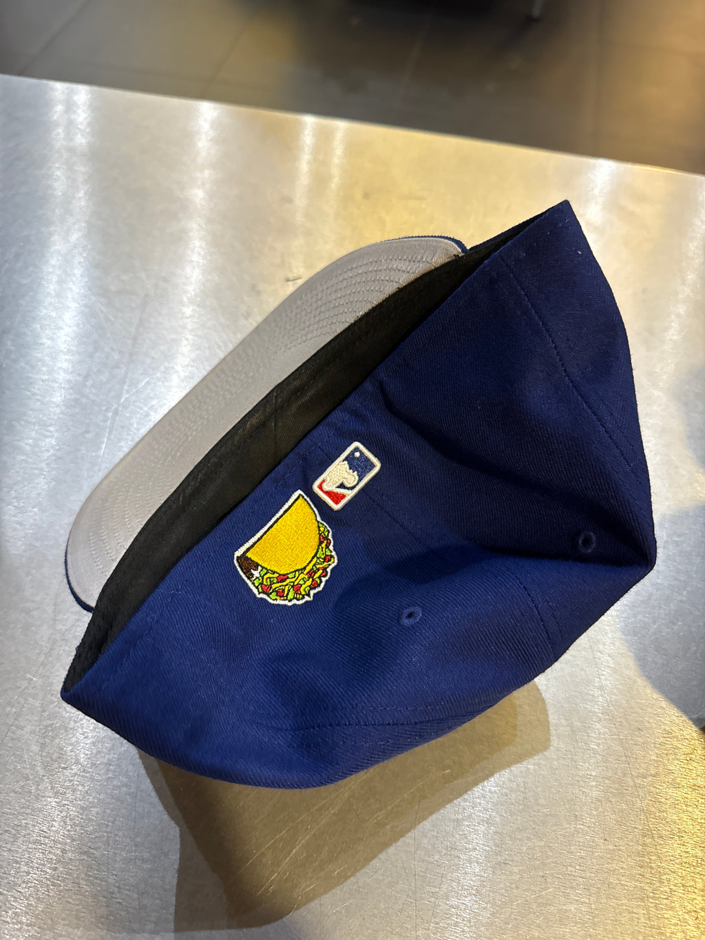 La dodgers palm tree fitted hat