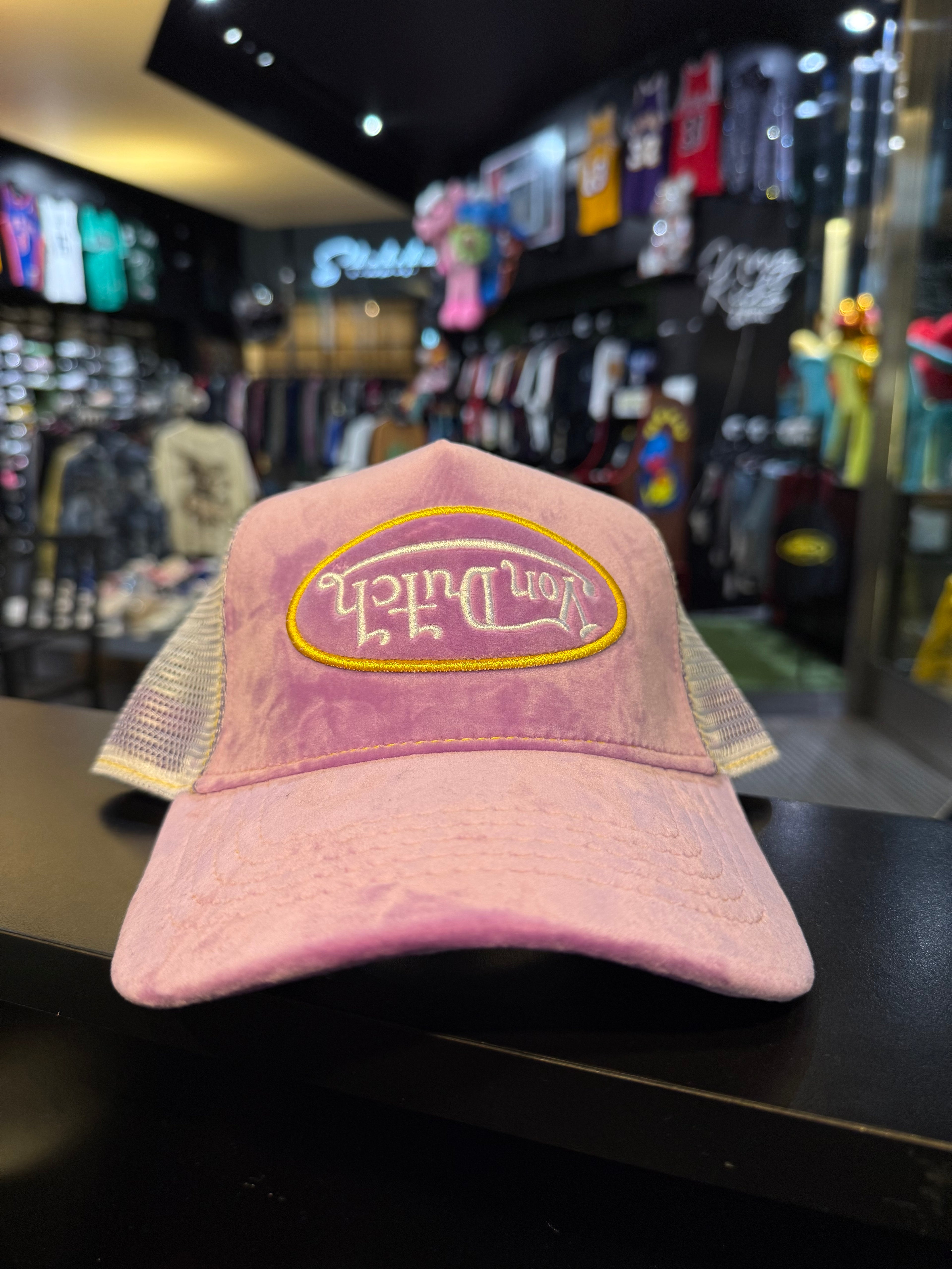 Von Dutch suede SnapBack