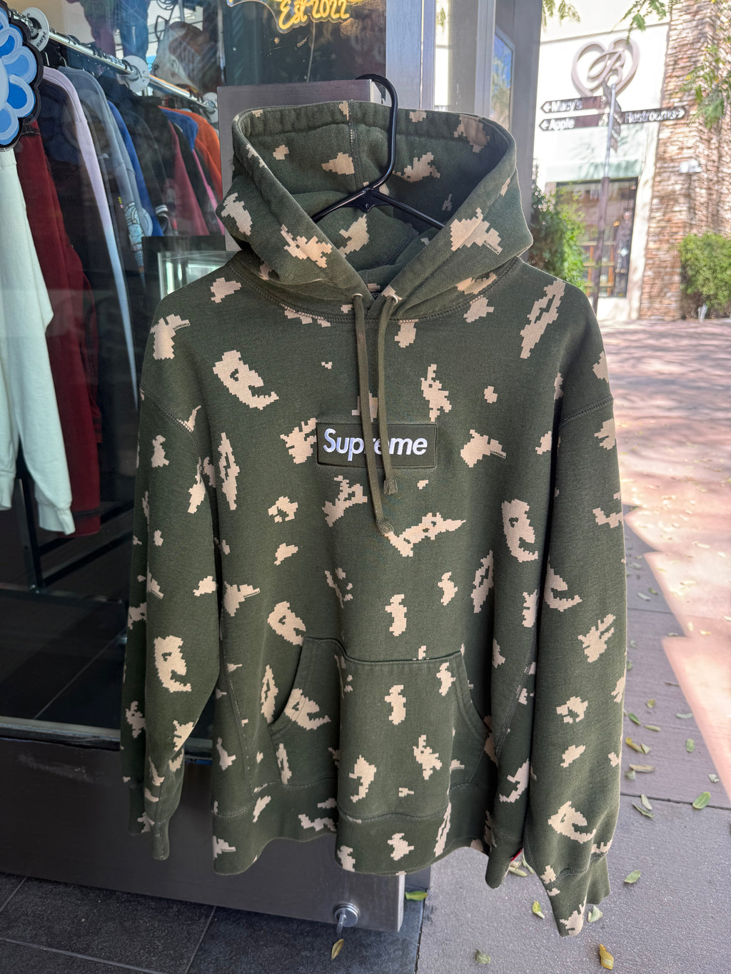 Supreme Green Hoodie