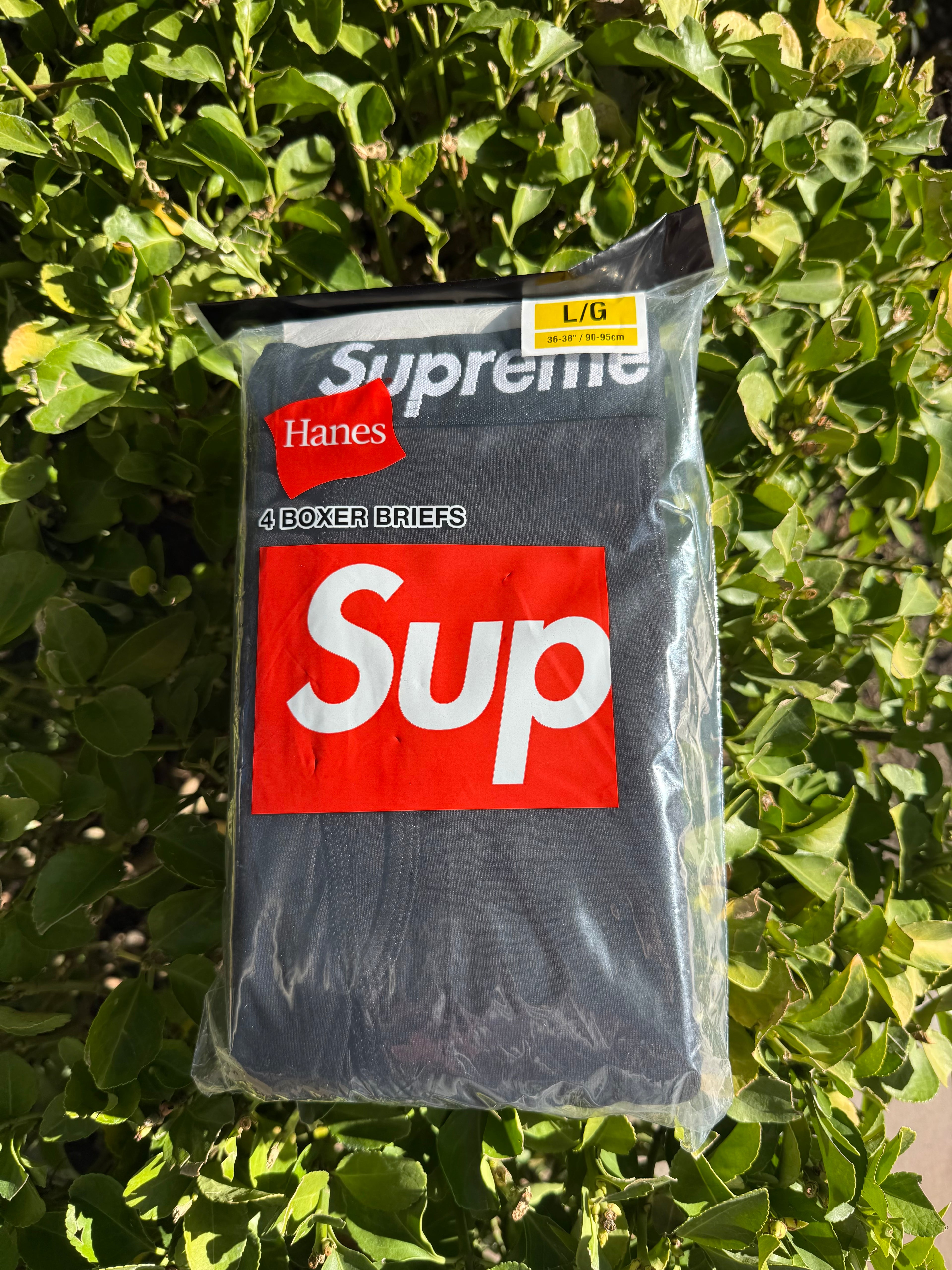 Supreme black underwear