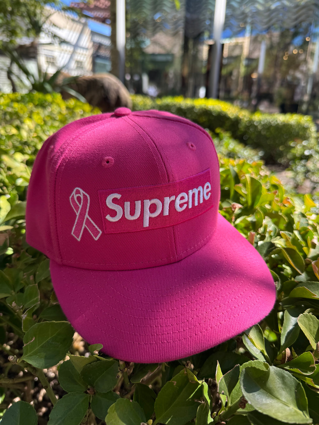 Supreme pink breast cancer fitted
