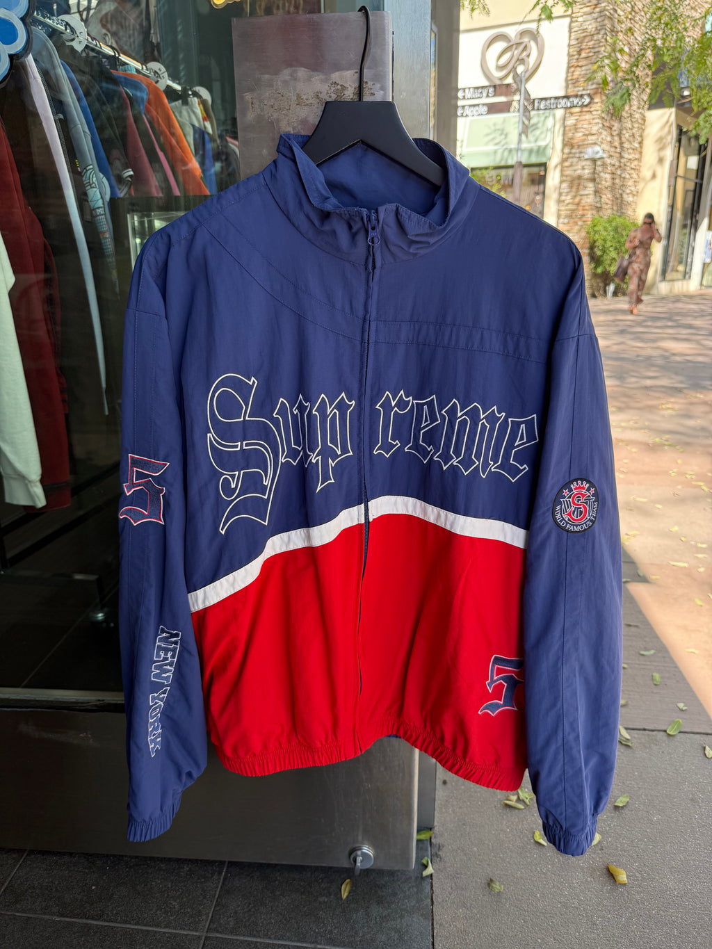 Supreme Blue Red Track Jacket