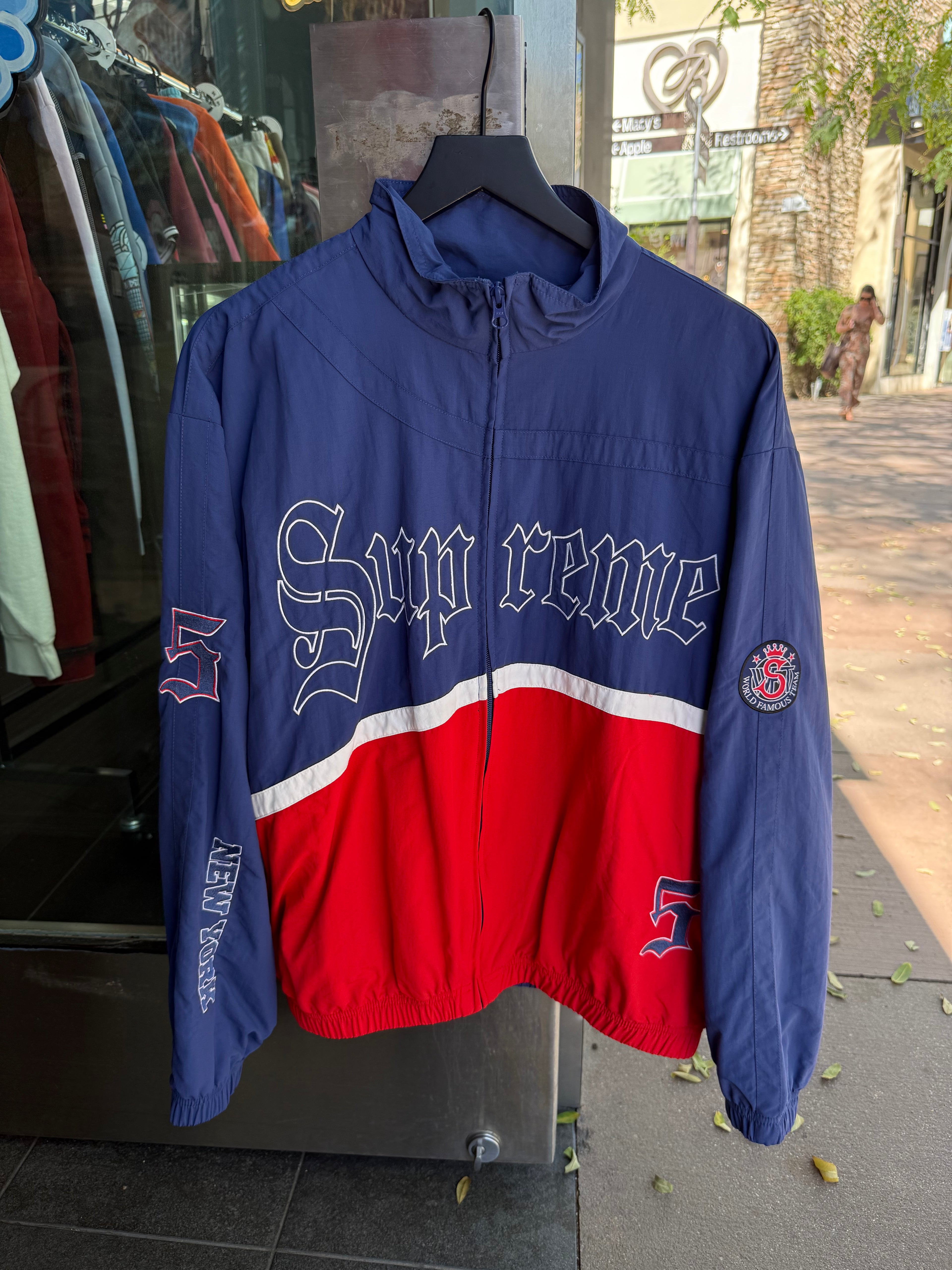 Supreme Blue Red Track Jacket