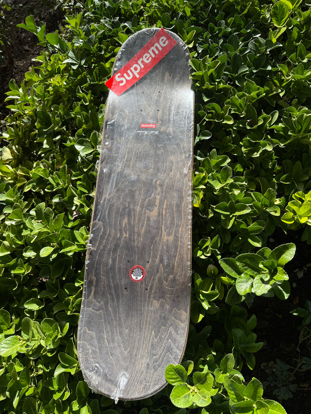 Supreme banner skateboard
