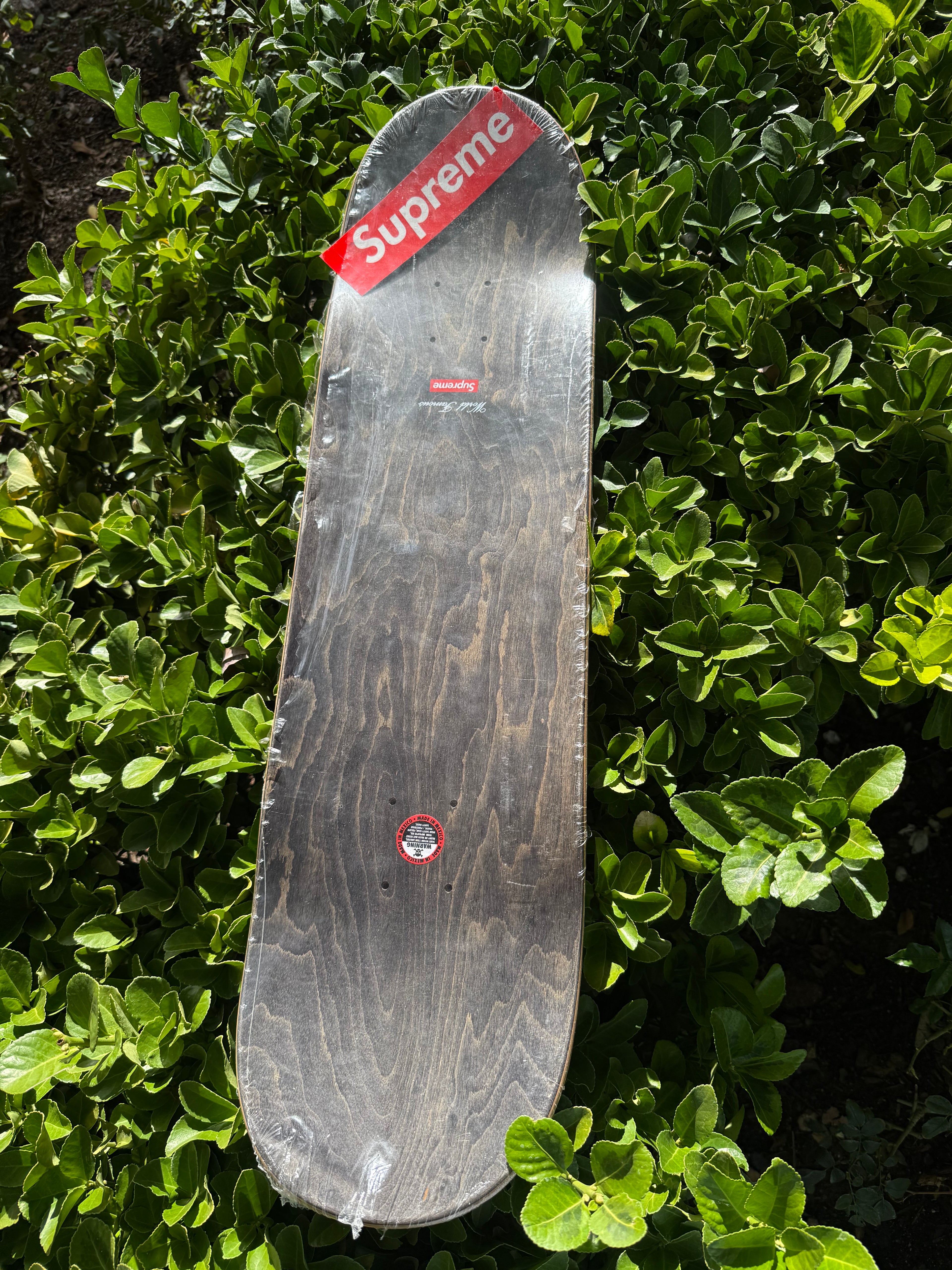 Supreme banner skateboard