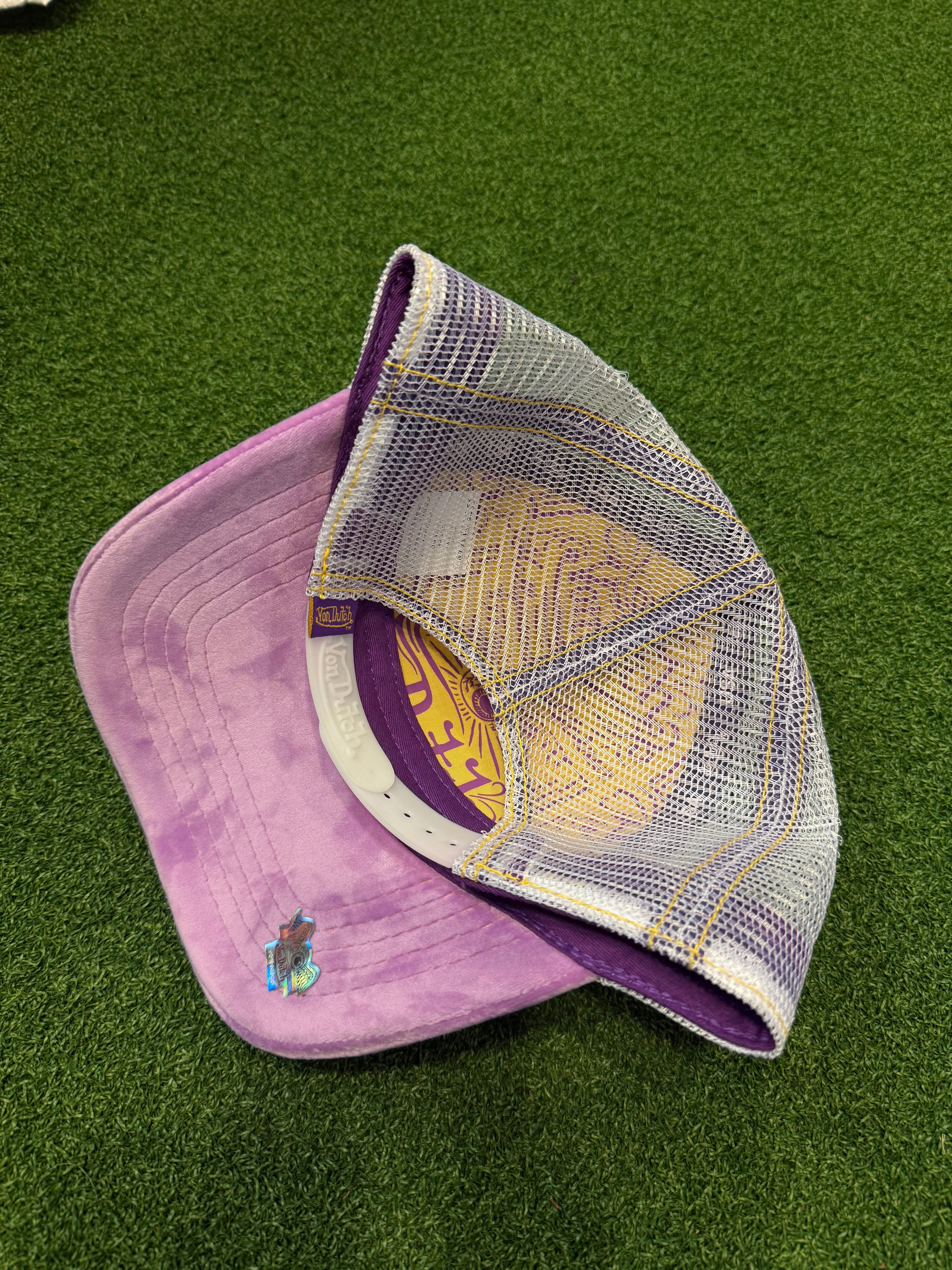 Von Dutch suede SnapBack