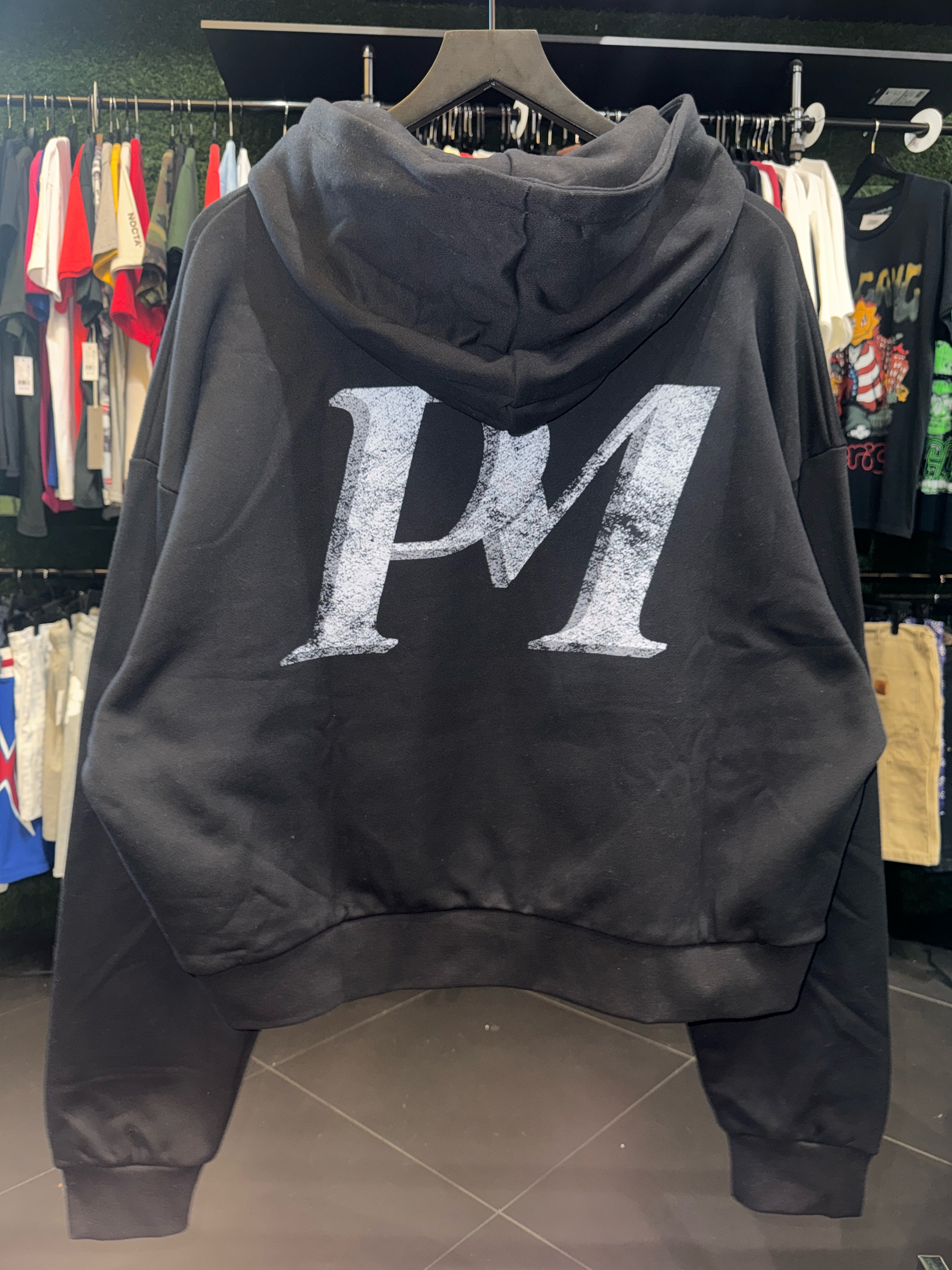 Profit minded black zip