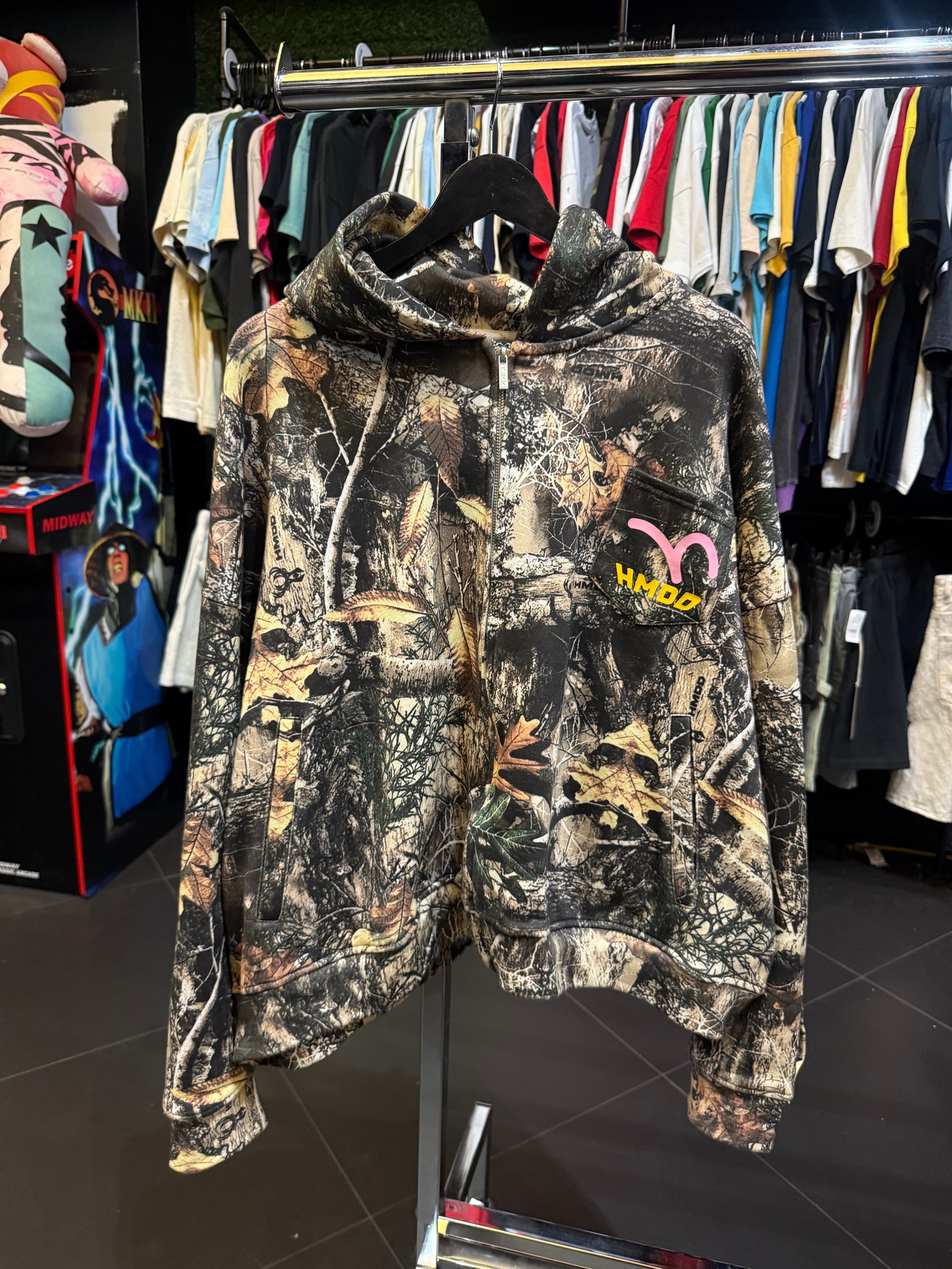 HMDD Camo zip up