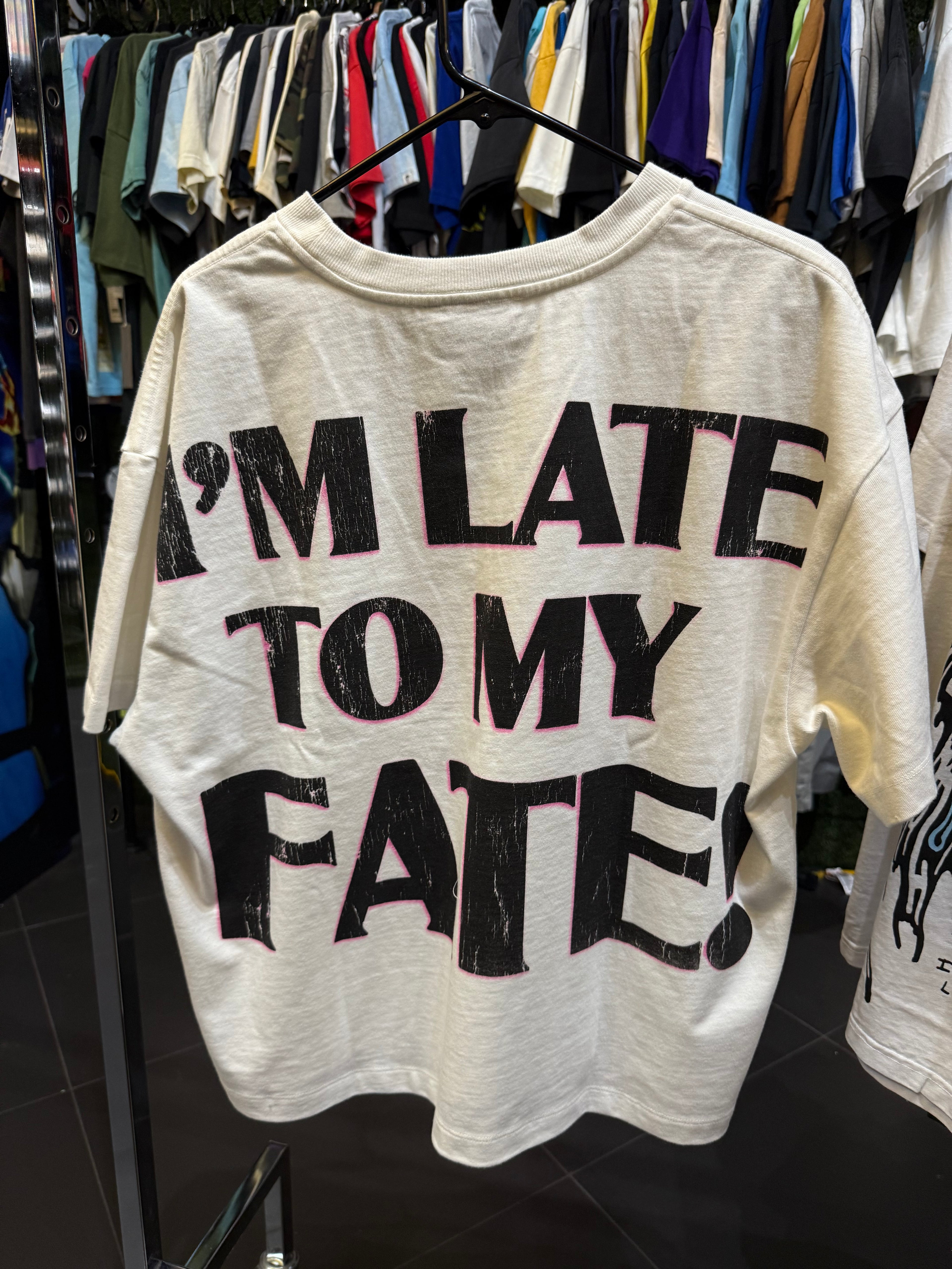 I’m late to fate tee