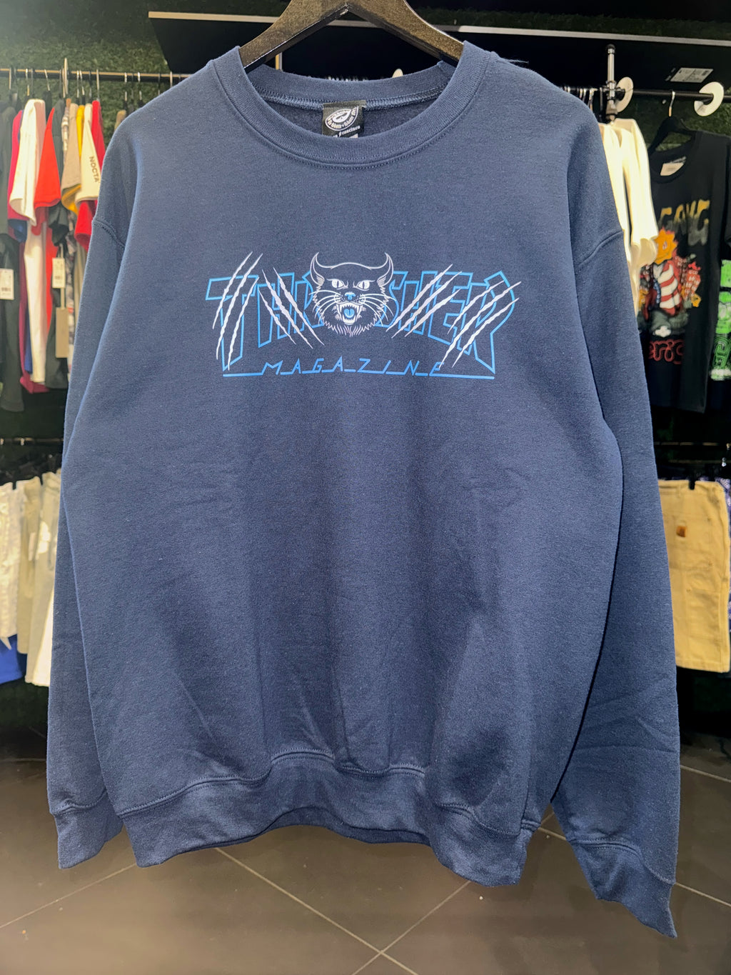 Thrasher pull over