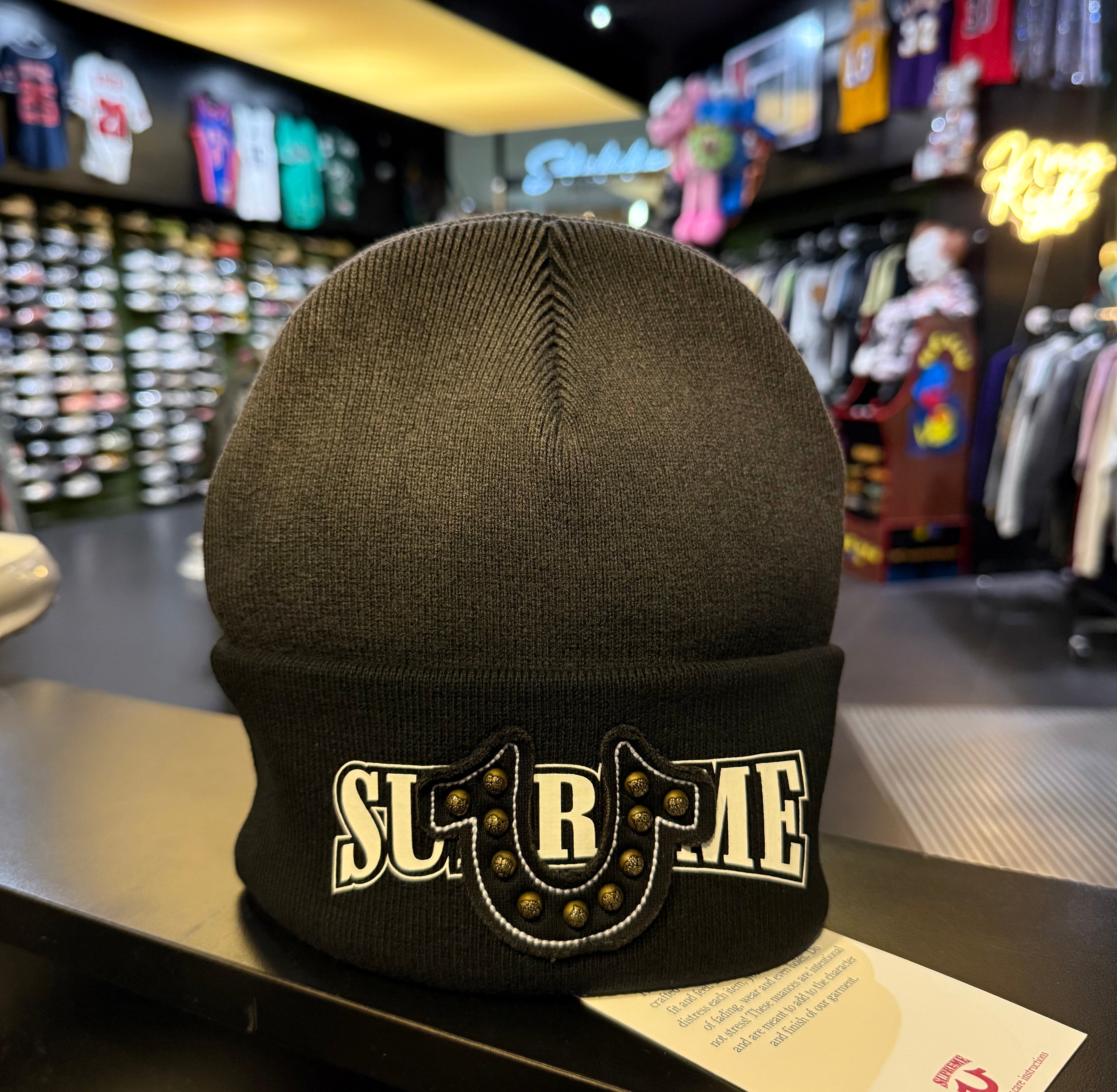 True religion supreme beanie