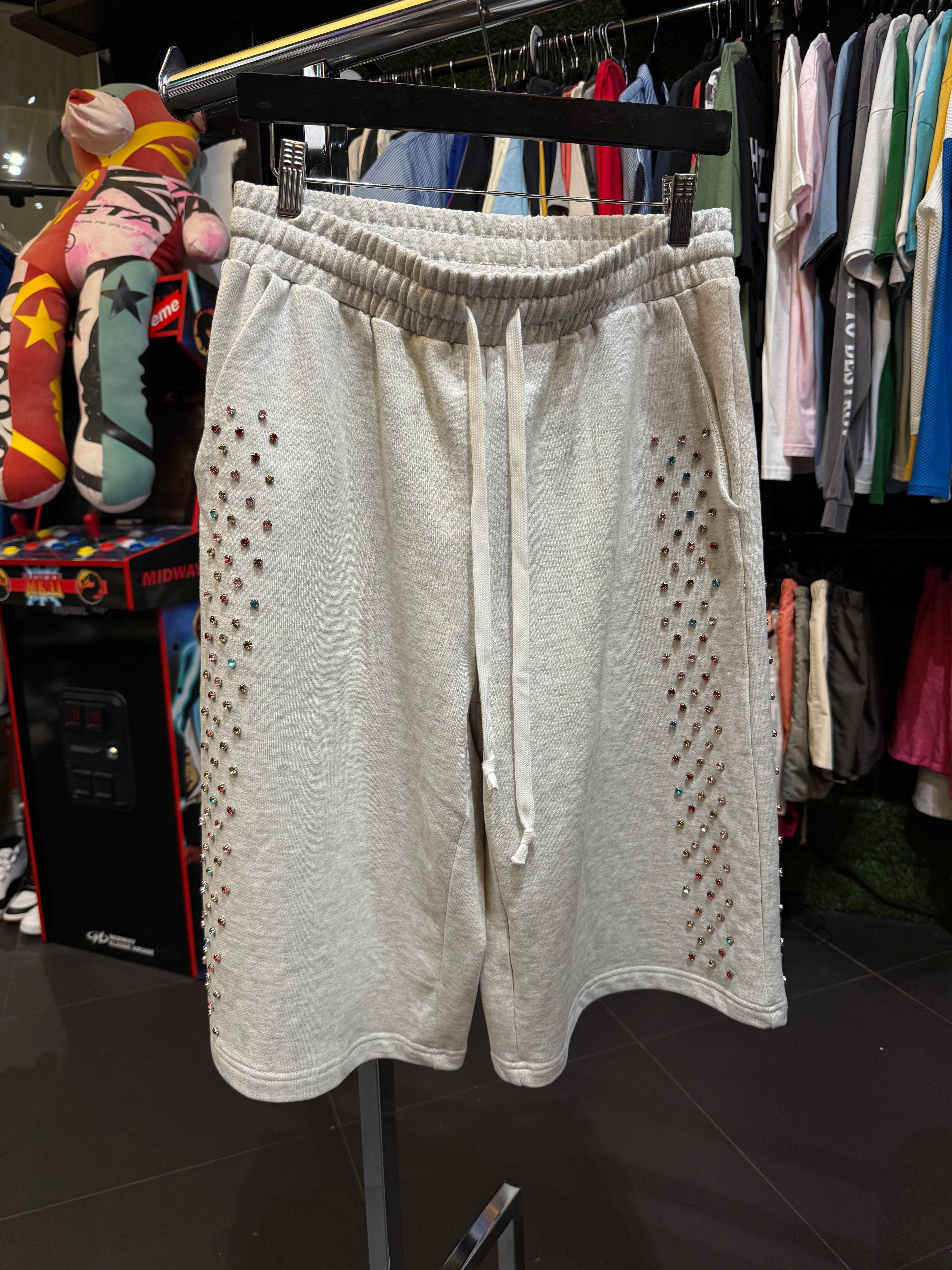 Cactus gallery rhinestone shorts