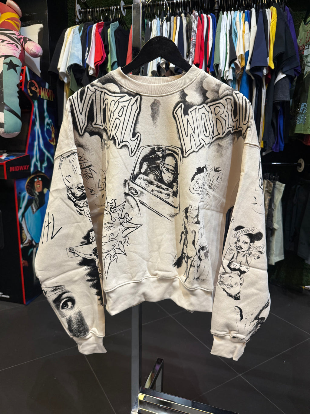 Vital world crewneck