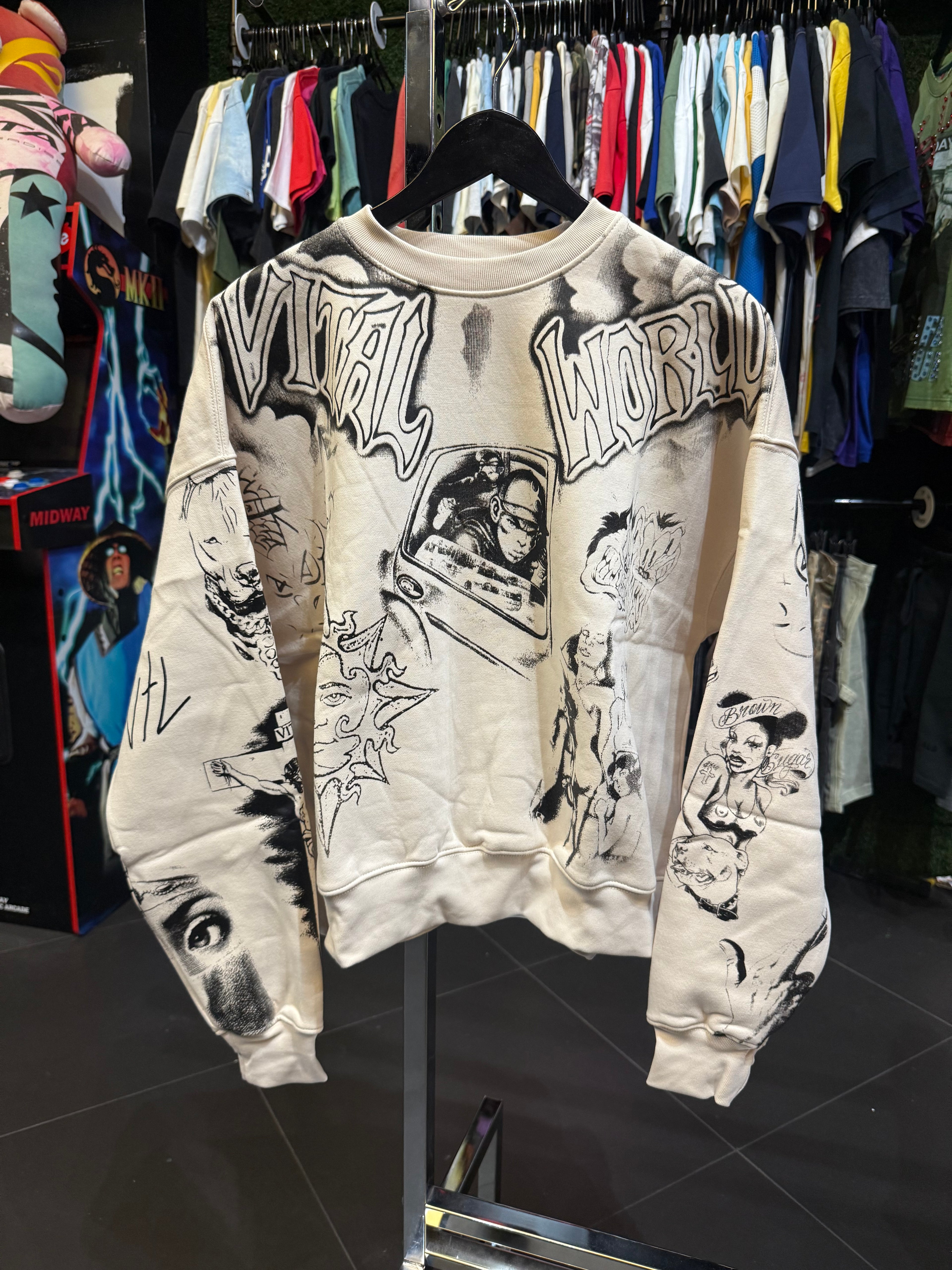 Vital world crewneck