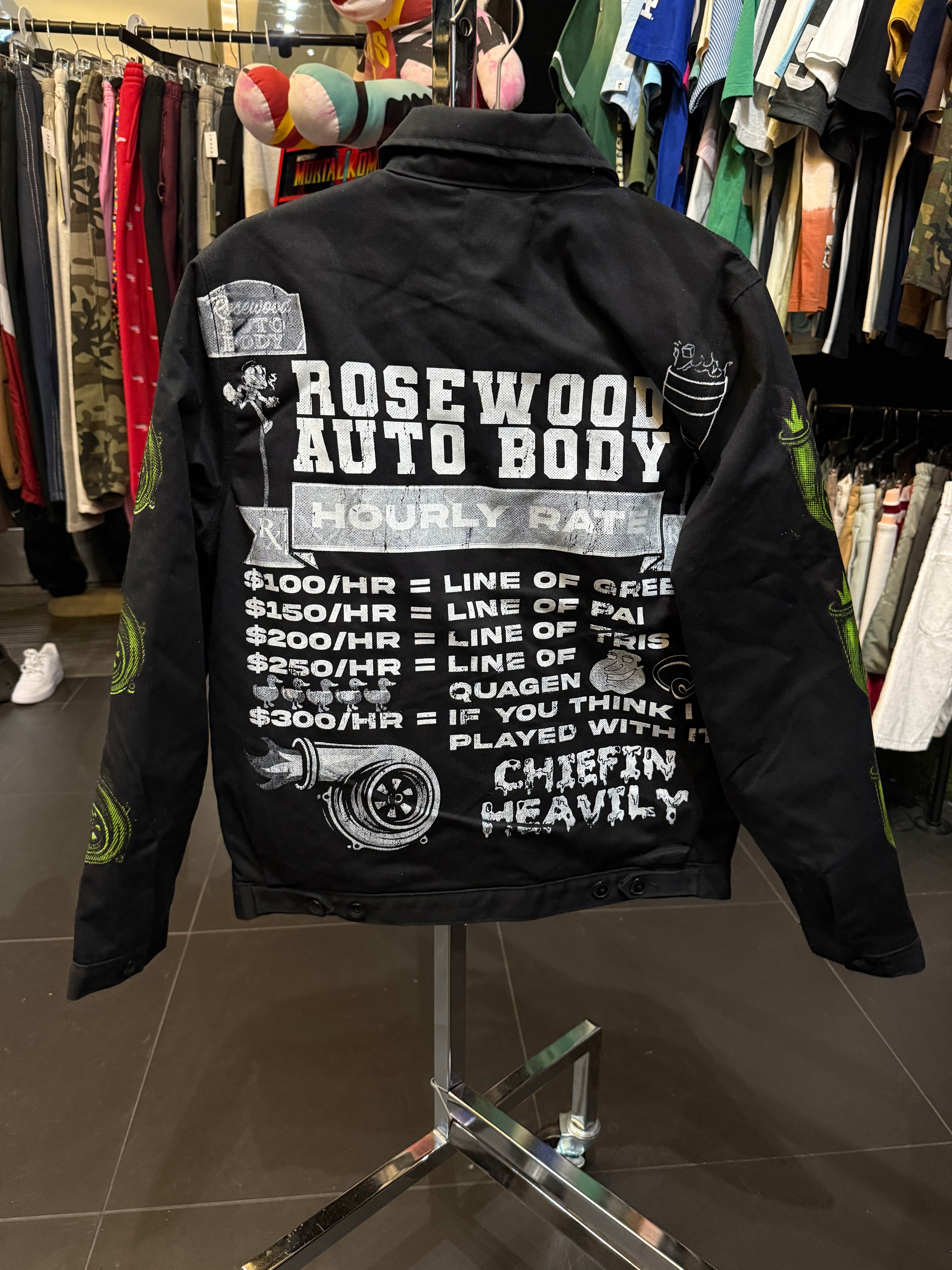 Chefin heavily jacket