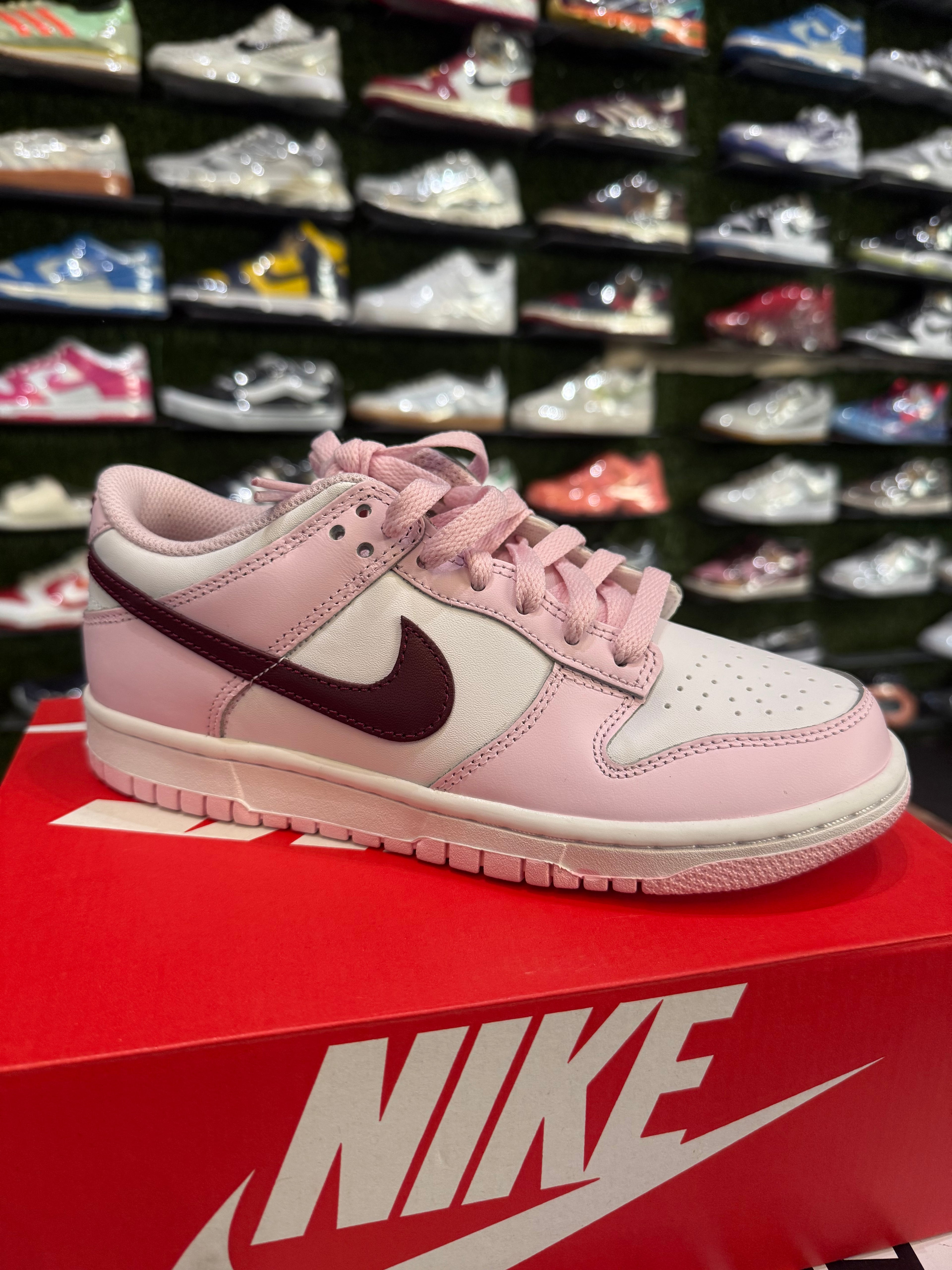 Dunk low pink foam