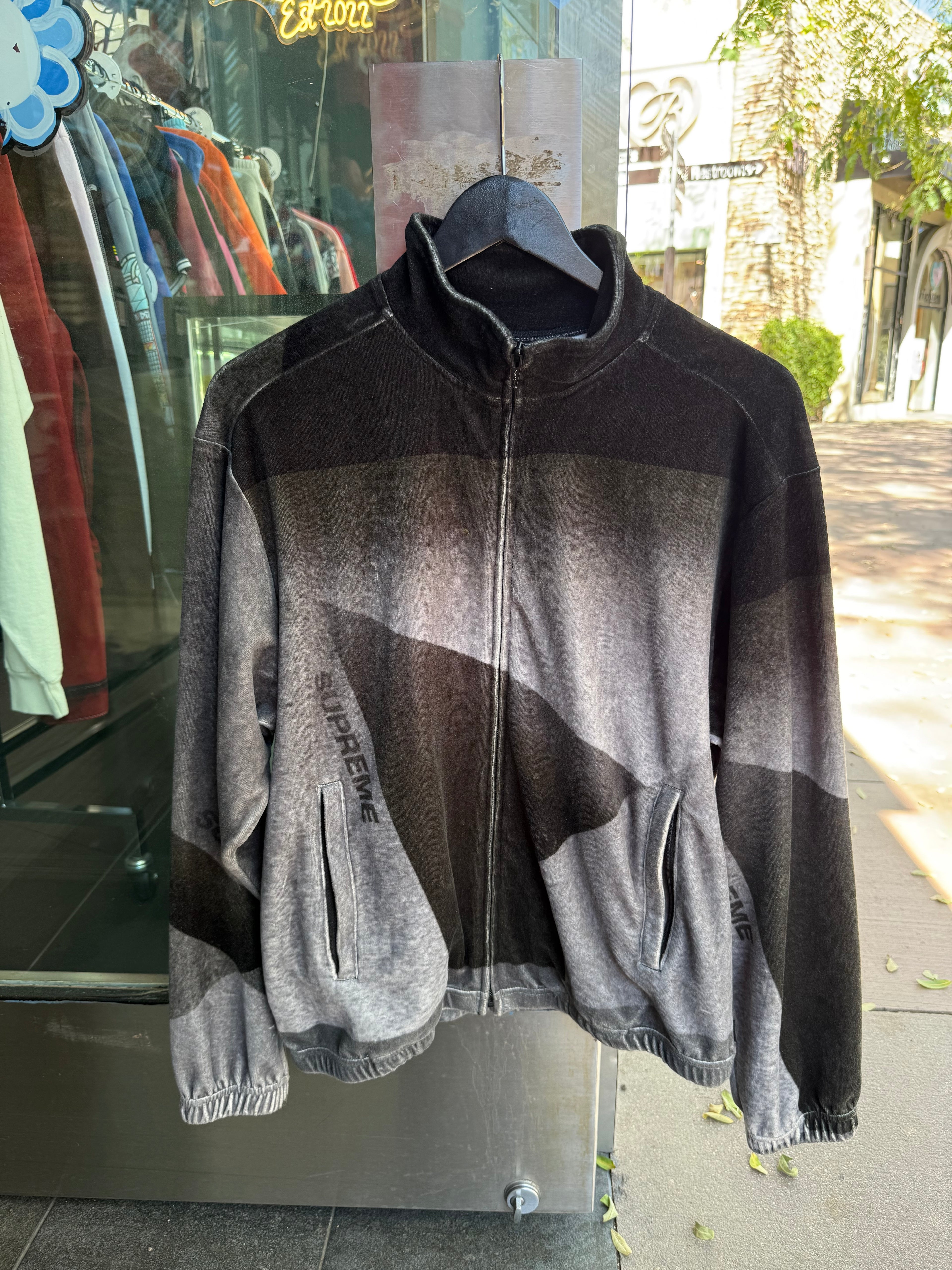 Supreme Black & Grey Zip