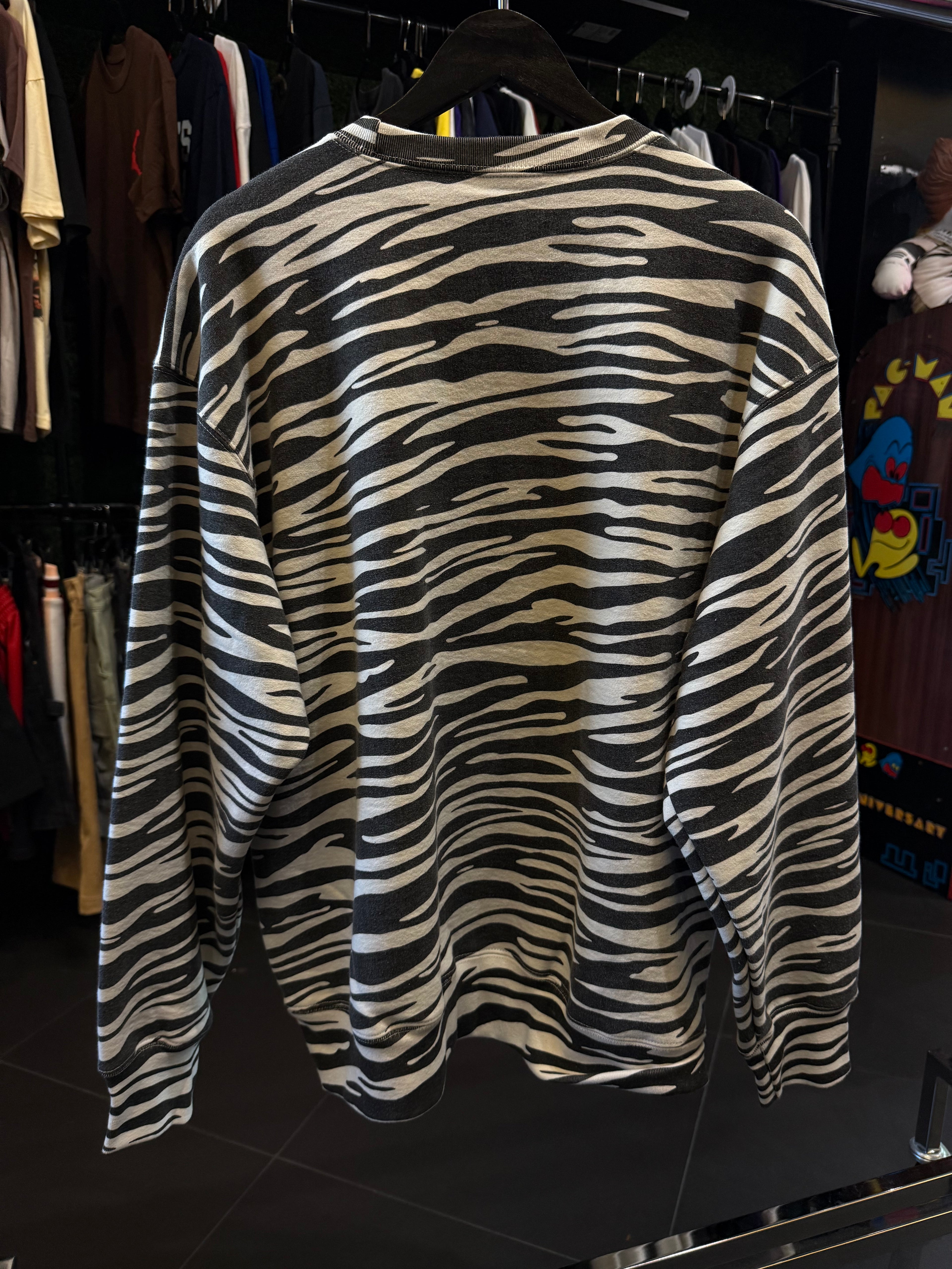 Supreme zebra crewneck