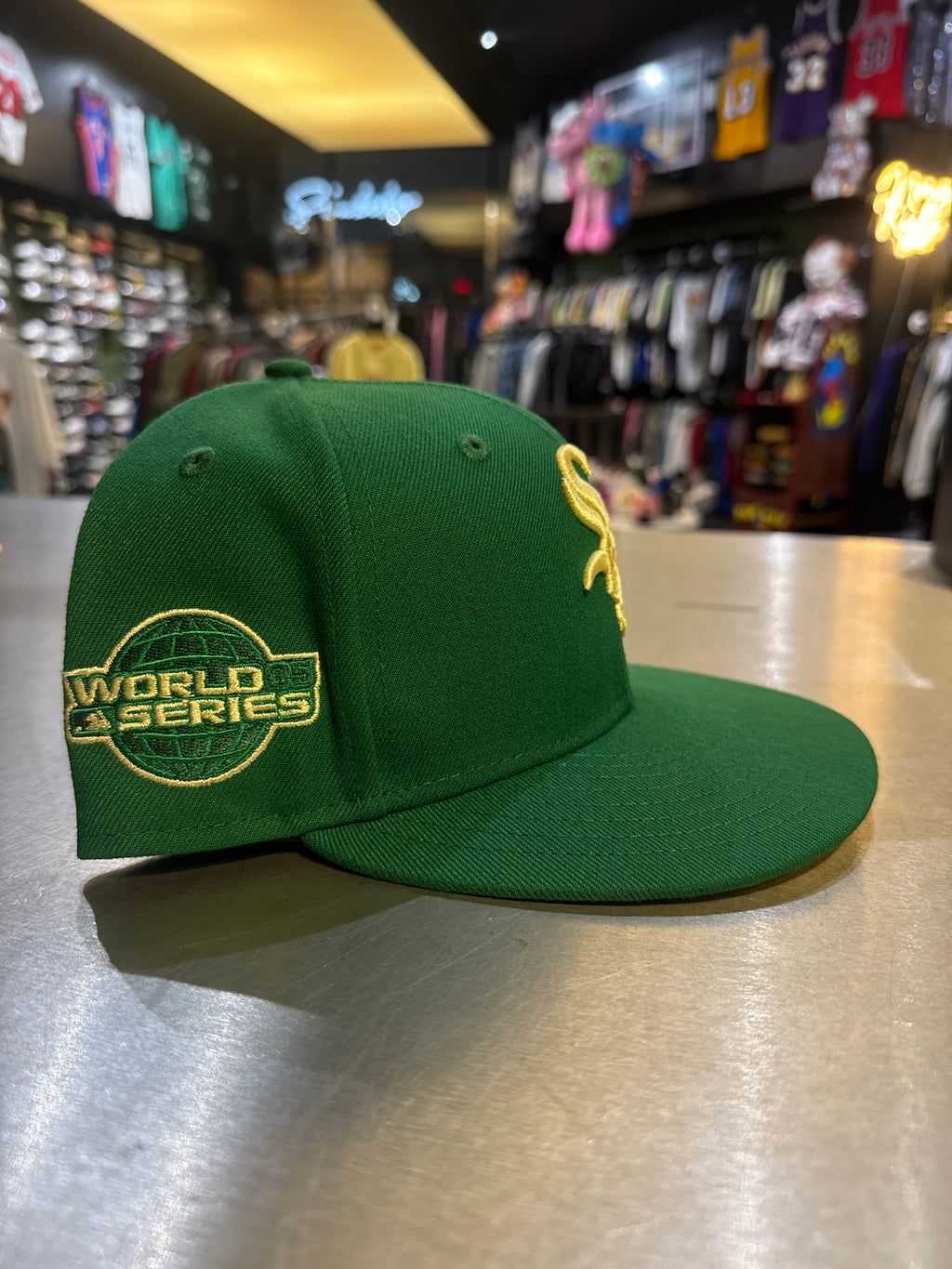 White Sox green fitted