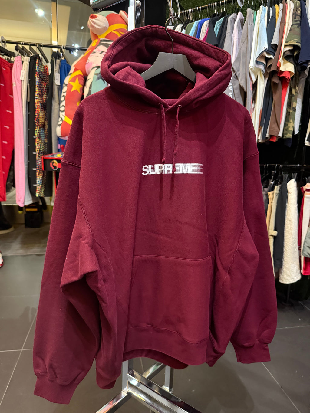 Supreme motion pull over