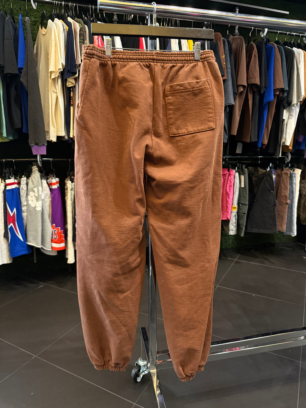 Sp5der brown sweatpants