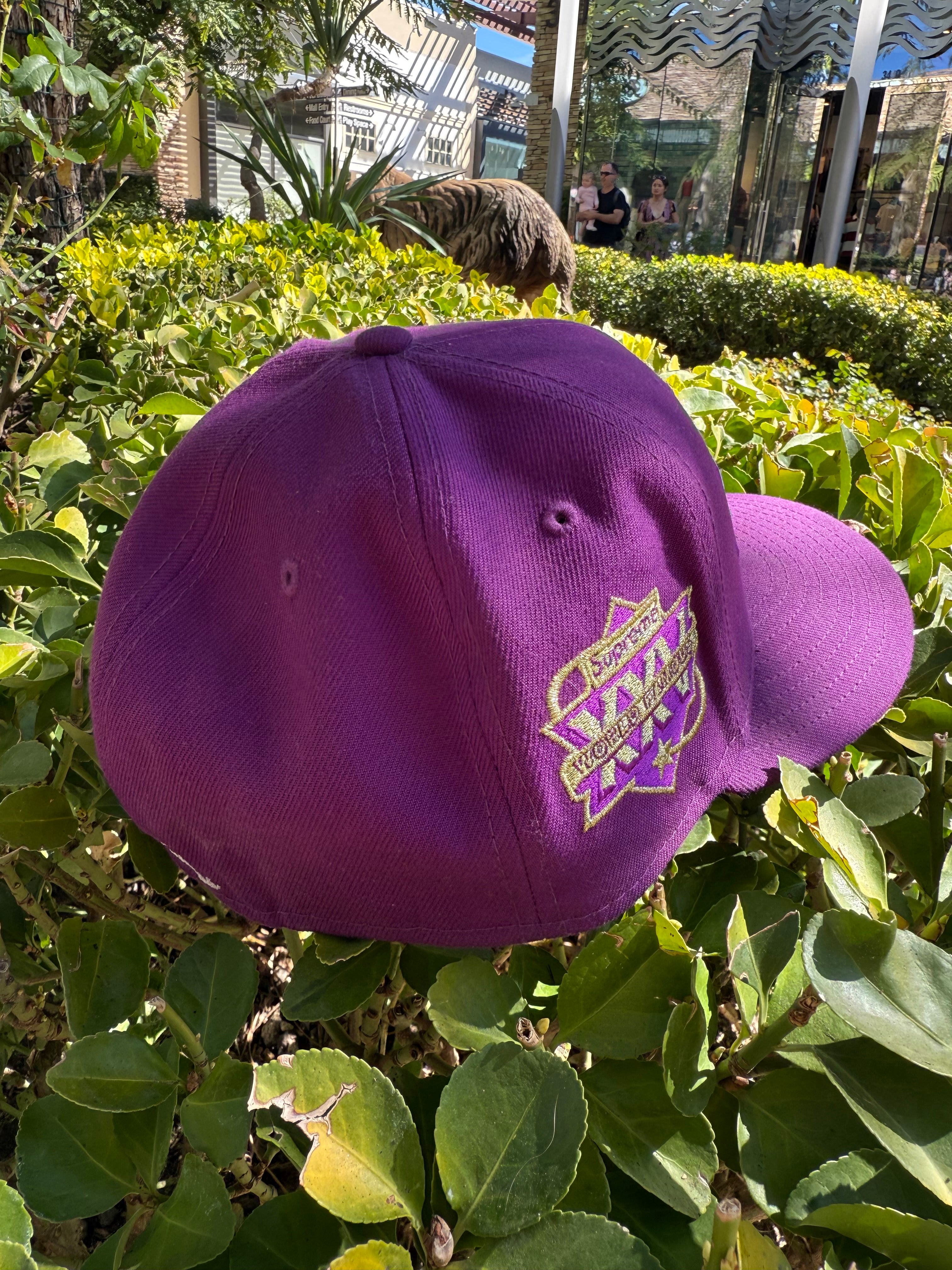 Supreme purple fitted