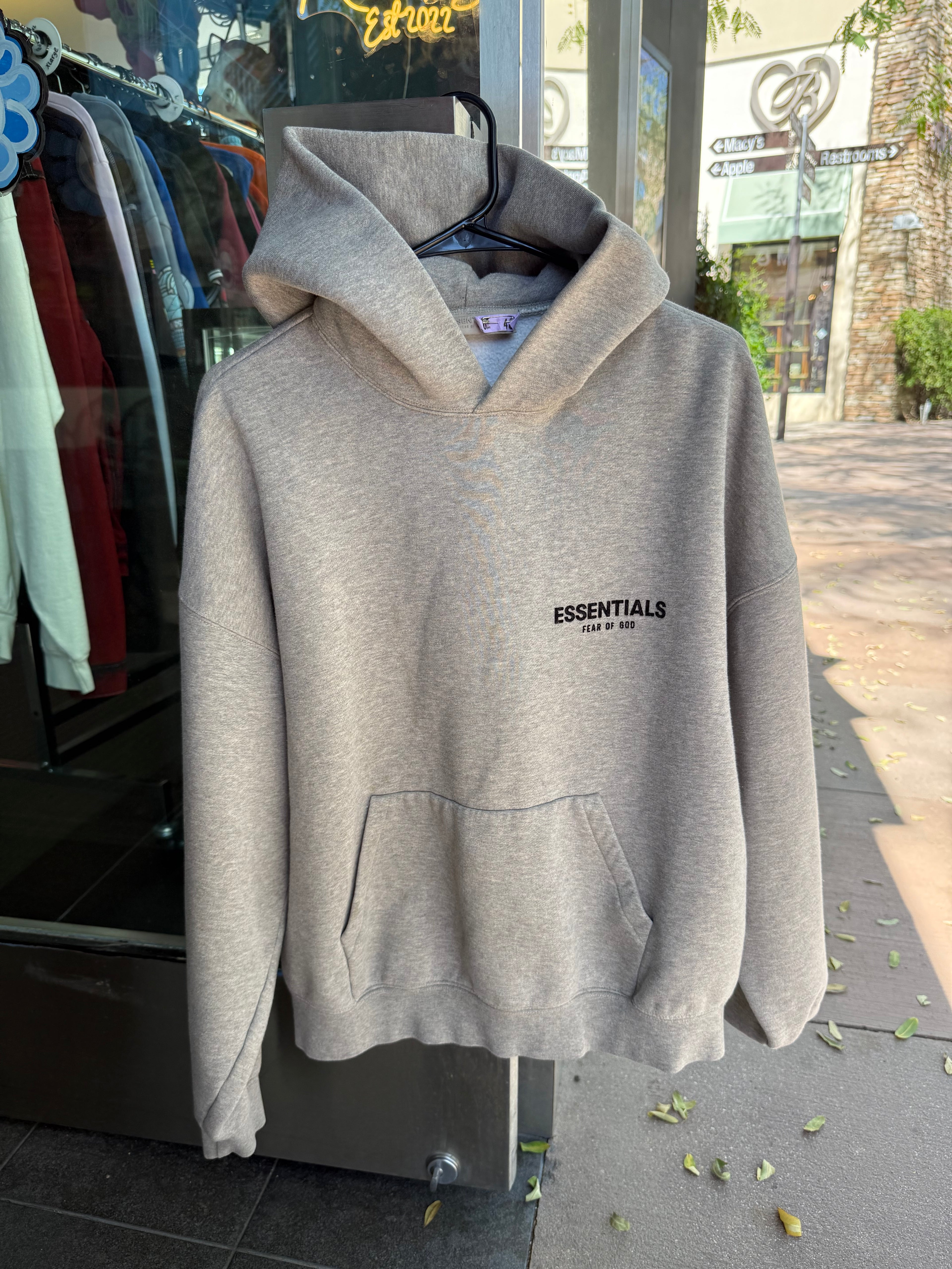 Essentials Grey hoodie