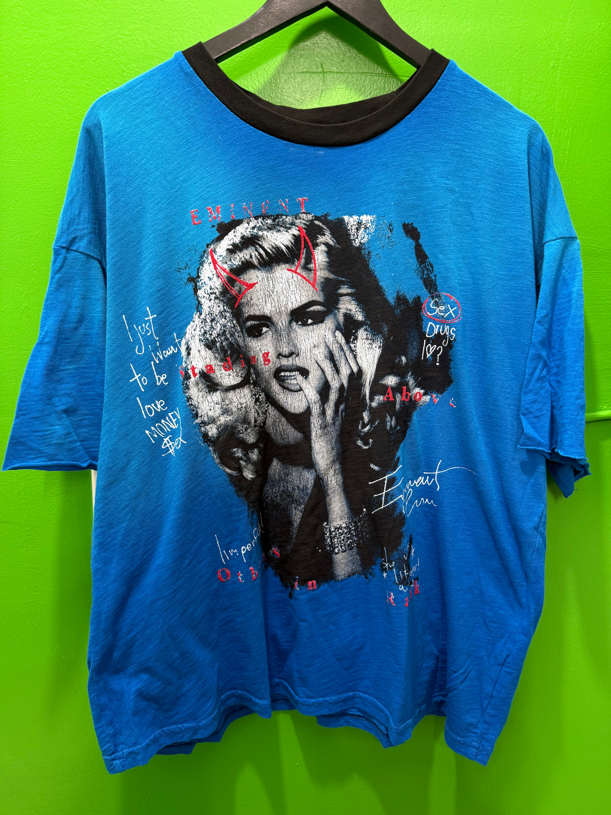 Eminent Blue ringer tee