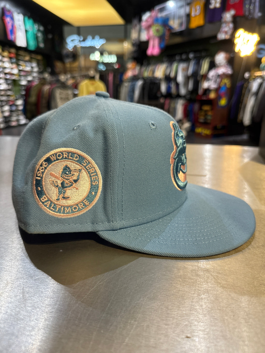 Baltimore cotton candy fitted