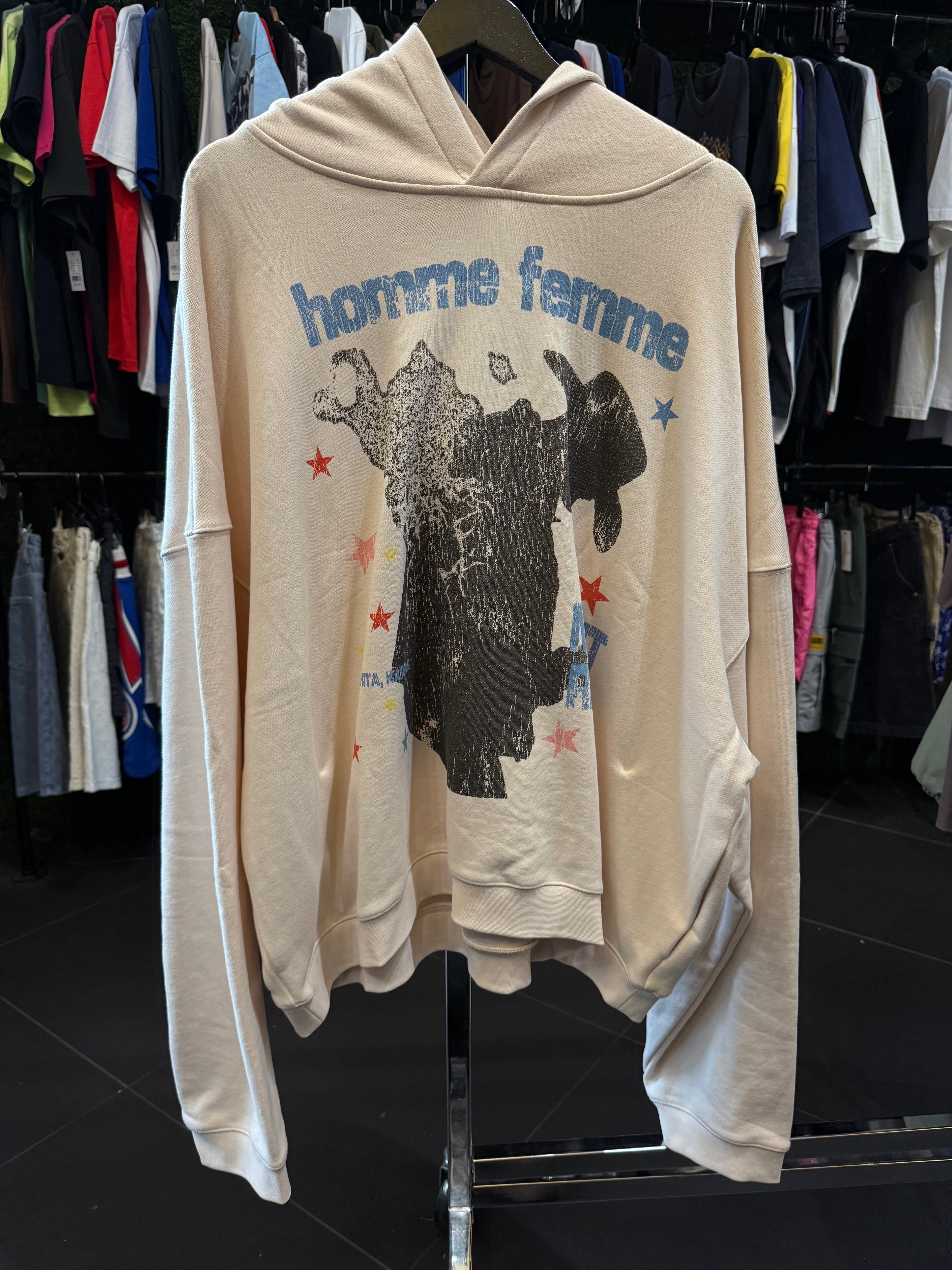 Homme femme pull over