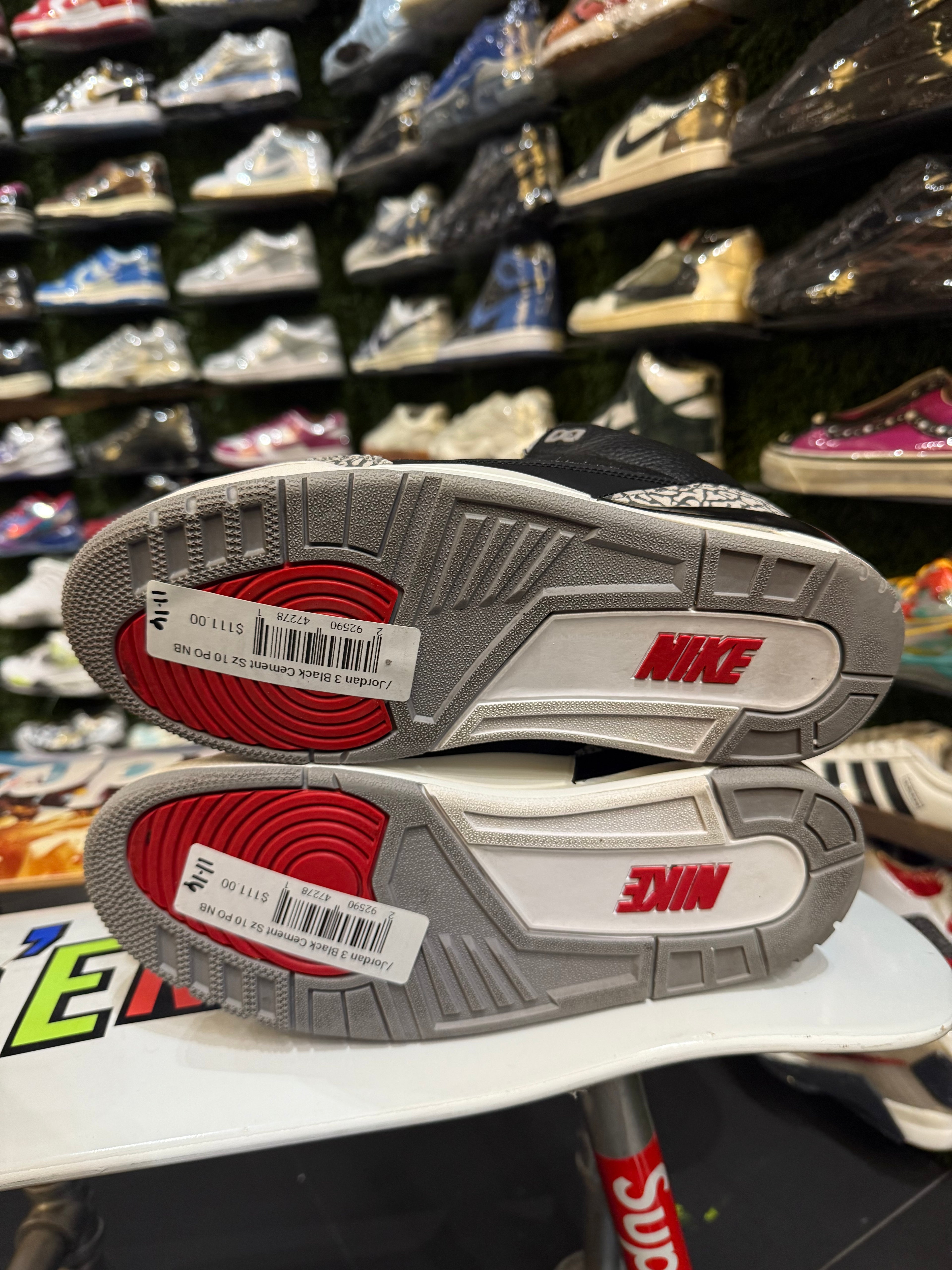 Jordan 3 black cement